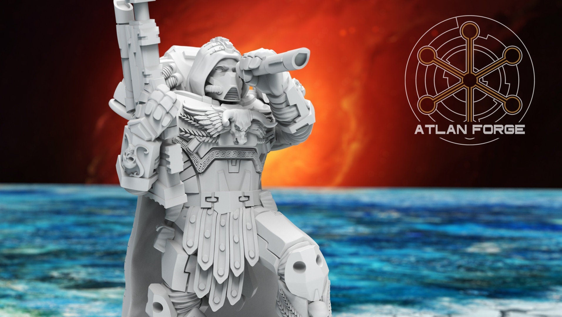 Minoan Snipers 32mm miniatures grimdark fantasy miniature dnd wargaming miniature dungeons and dragons gift RPG tabletop minis
