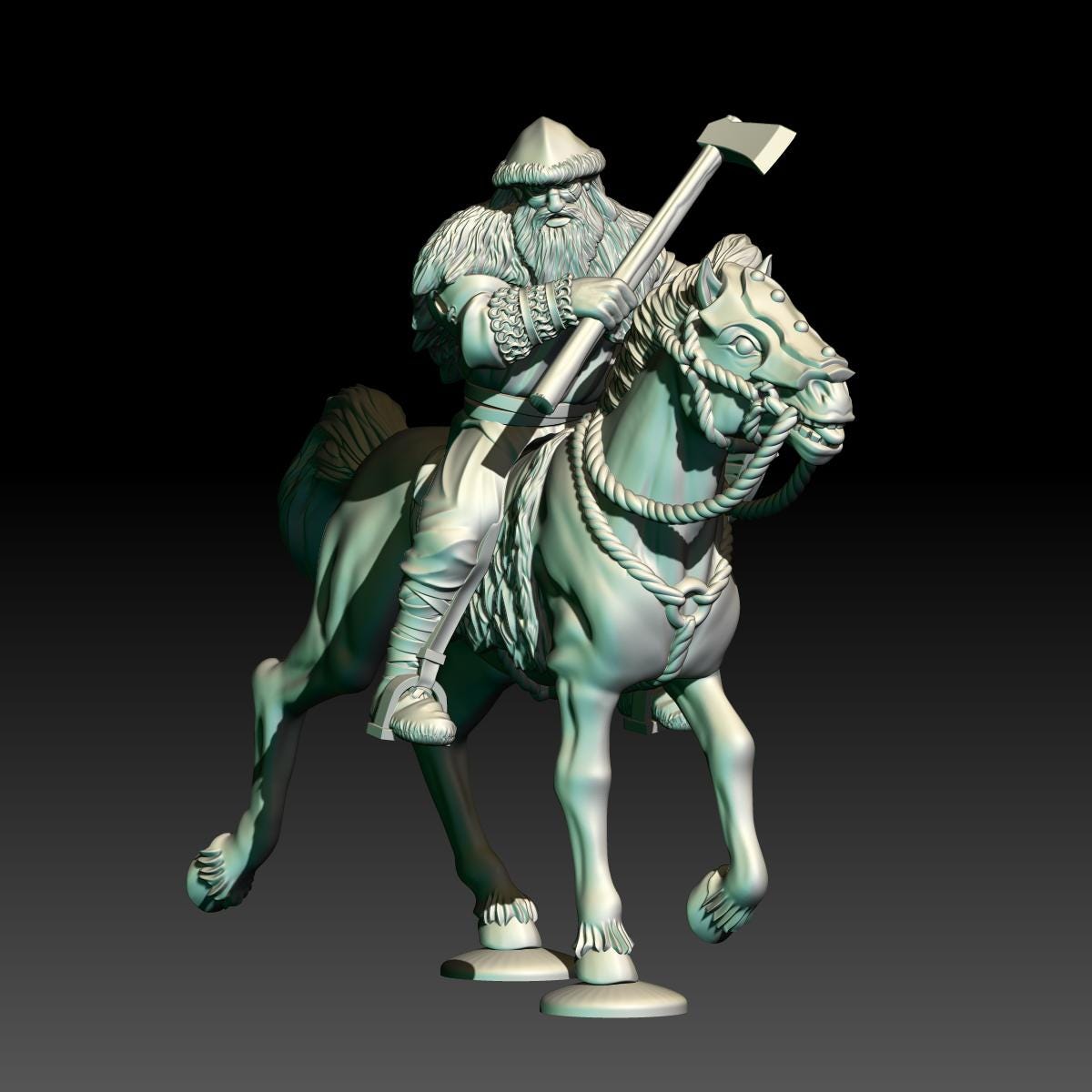 Hillmen Raiders Mounted 28mm miniatures dnd mini wargaming miniatures dungeon and dragons miniatures for painting fantasy miniatures gift