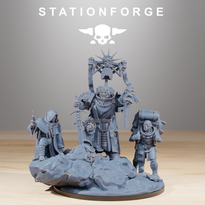 Socratis Grand Master 32mm sci-fi fantasy miniature for tabletop games grimdark RPGs dnd wargaming miniature dungeons and dragons Crusader