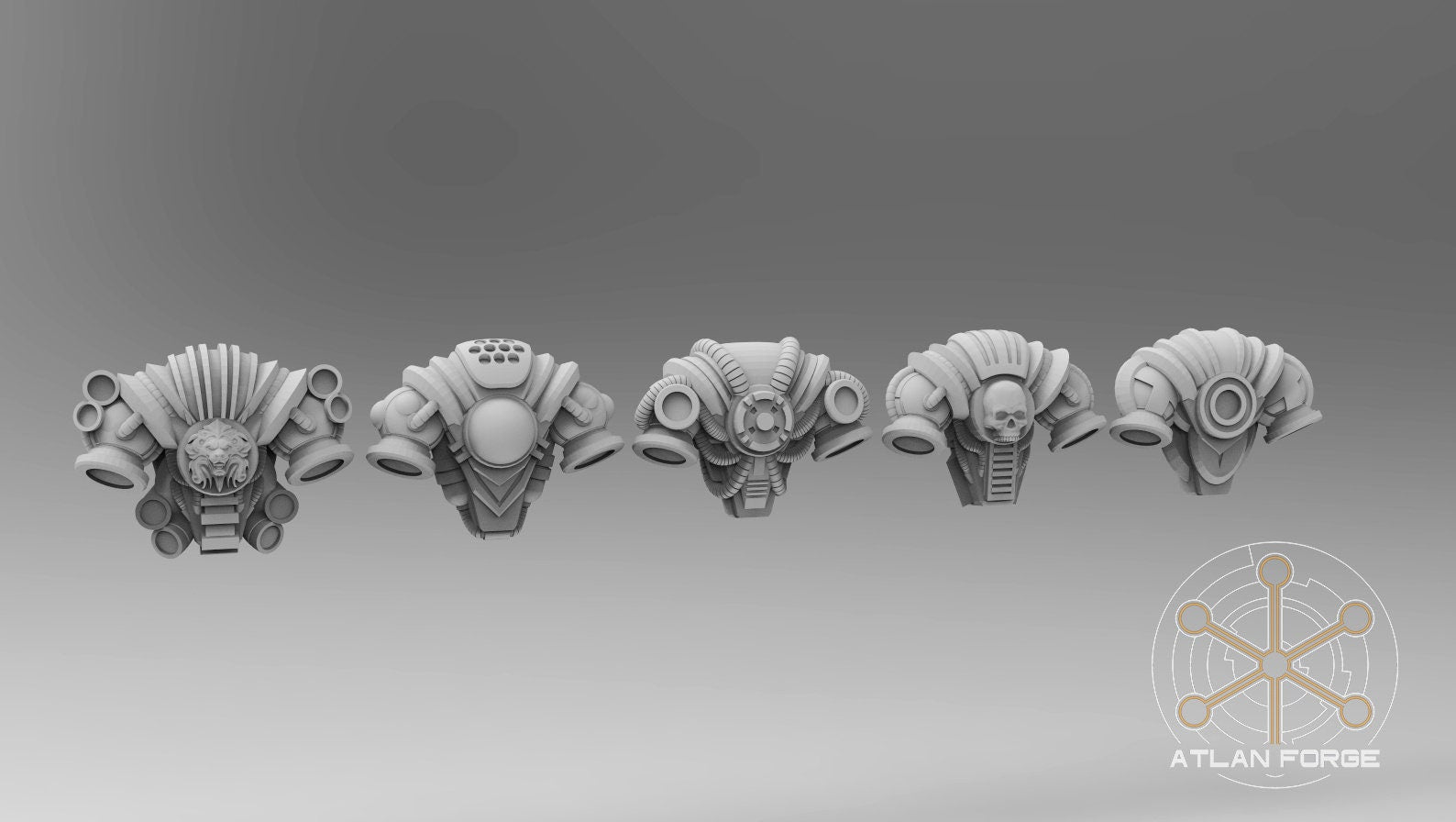 Angelic Ravagers 32mm sci-fi fantasy miniature for tabletop games grimdark RPGs dnd wargaming miniature dungeons and dragons painting gift