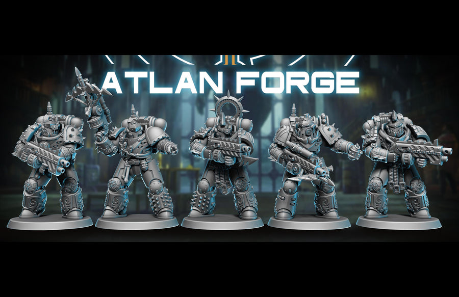 Wai Toa Teina Kore Void Brothers 32mm sci-fi fantasy for tabletop games grimdark RPGs dnd wargaming miniature dungeons and dragons