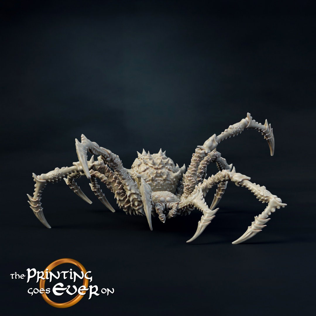 Giant Spider Set 28mm miniatures dnd minis fantasy miniatures dungeons and dragons miniatures for painting wargaming miniatures tabletop