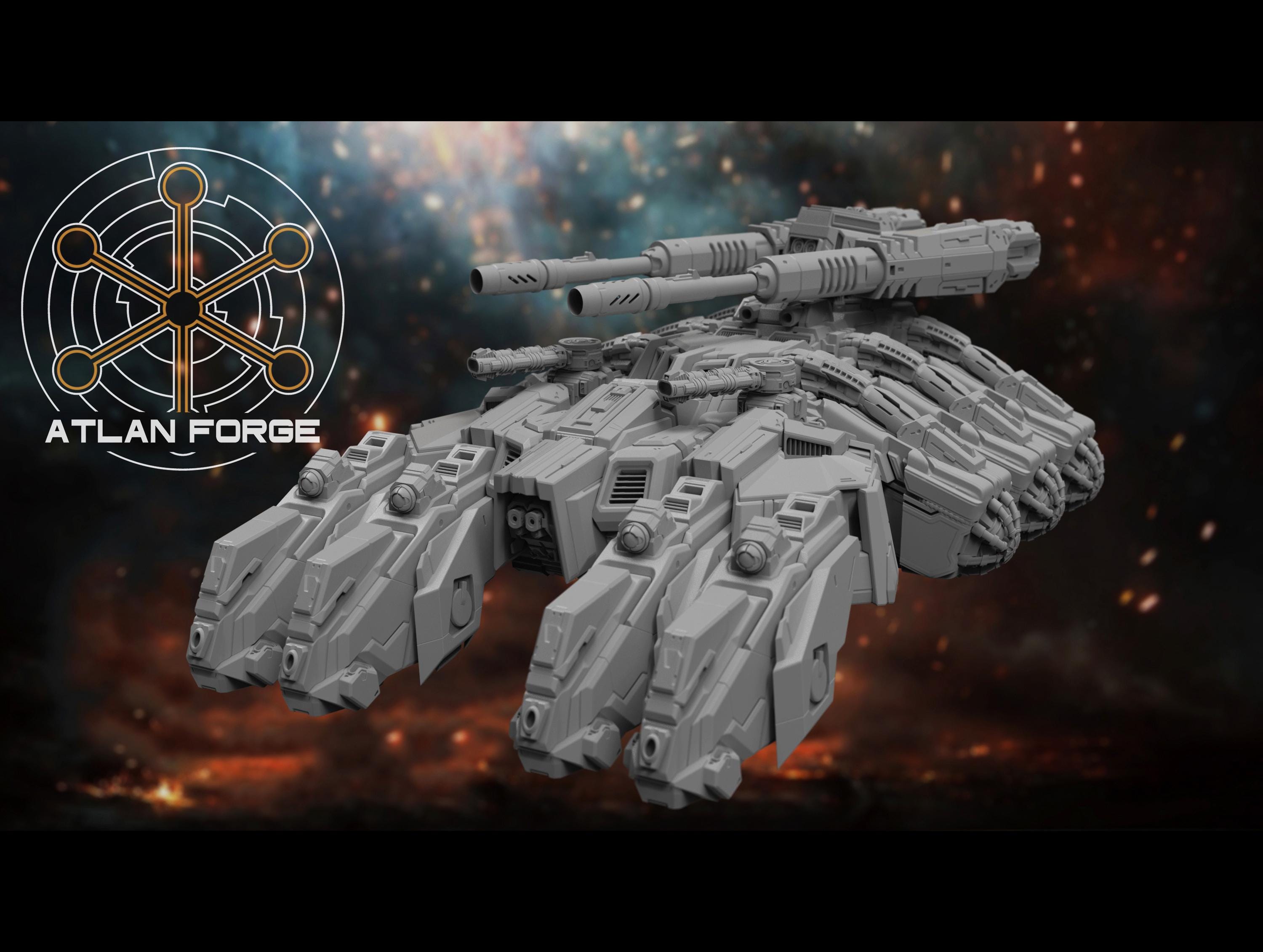 Megatherium Battle Tank 32mm sci-fi fantasy miniature for tabletop games grimdark RPGs dnd wargaming miniature dungeons and dragons