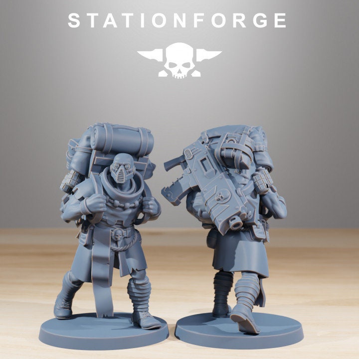 Socratis Grand Master 32mm sci-fi fantasy miniature for tabletop games grimdark RPGs dnd wargaming miniature dungeons and dragons Crusader