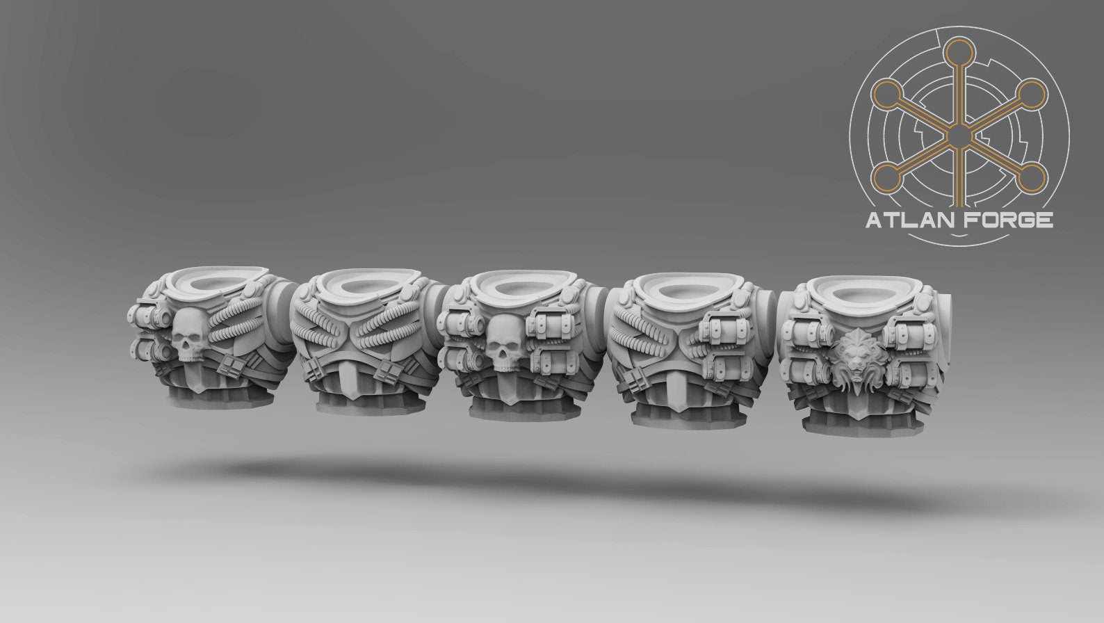 Angelic Ravagers 32mm sci-fi fantasy miniature for tabletop games grimdark RPGs dnd wargaming miniature dungeons and dragons painting gift