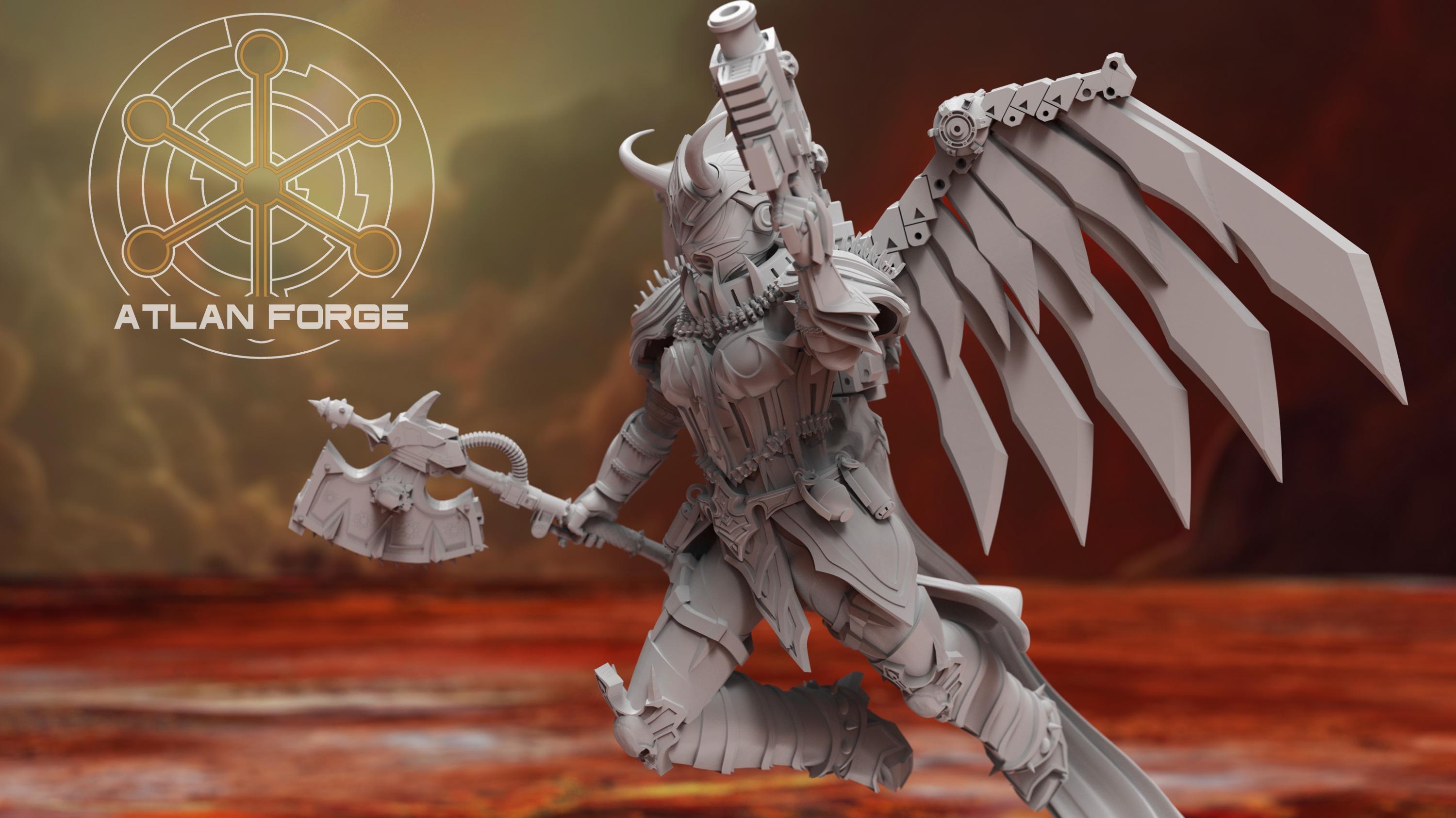 Daemons Hades Persephonae 32mm sci-fi fantasy miniature tabletop games grimdark RPGs dnd wargaming miniature dungeons and dragons painting