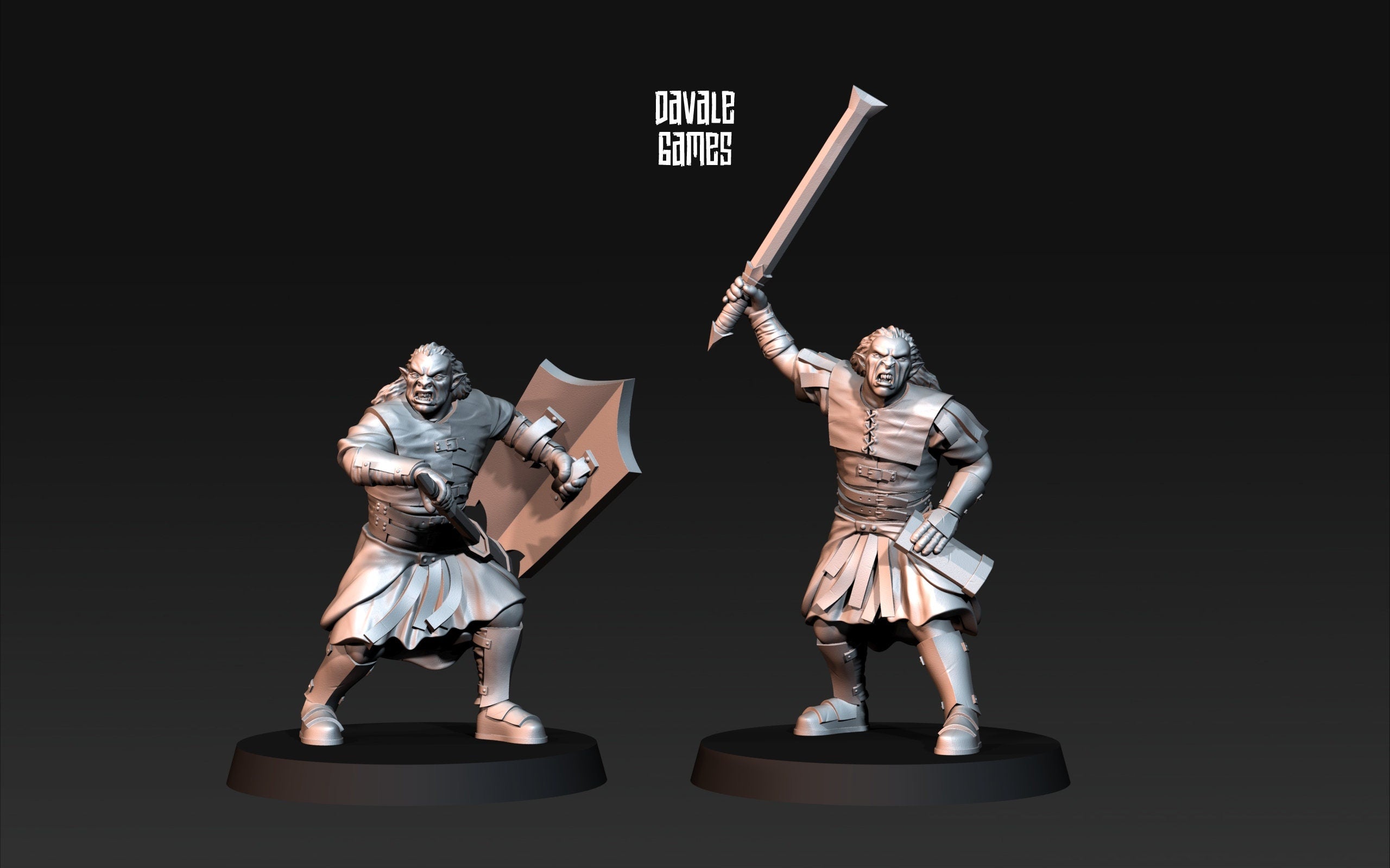 Blood handed captains 28mm miniatures dnd gift fantasy miniatures dungeons and dragons wargaming miniatures tabletop wargames