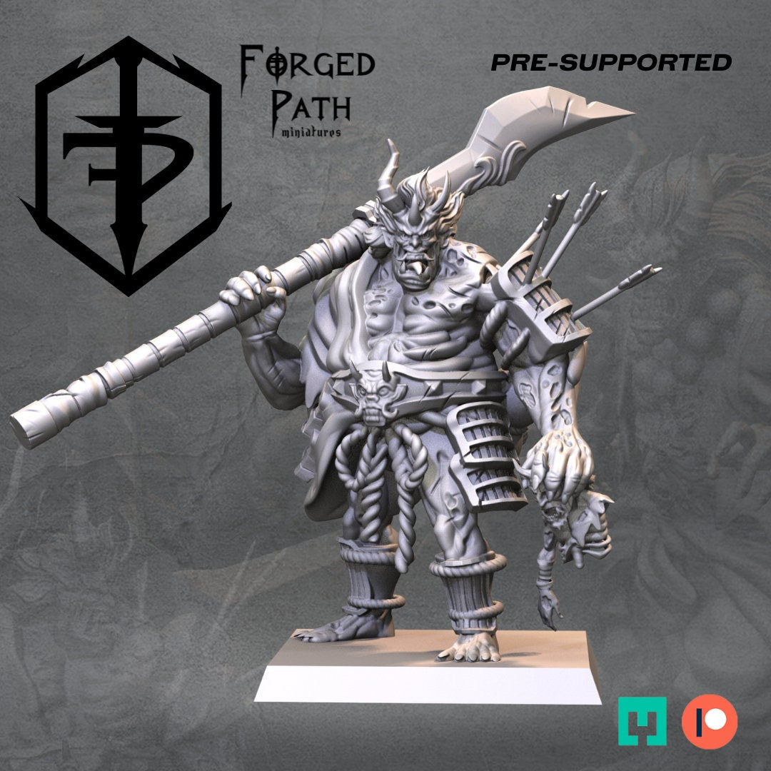 Blades of the cursed Demon warriors Fantasy Wargaming Miniatures 32mm