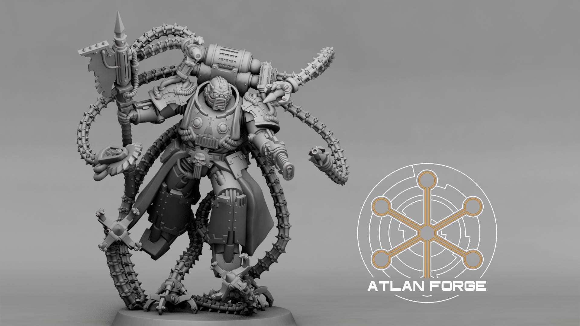 Master Smith of Hades 32mm wargame fantasy miniature dnd wargaming miniature dungeons and dragons painting gift RPG tabletop minis