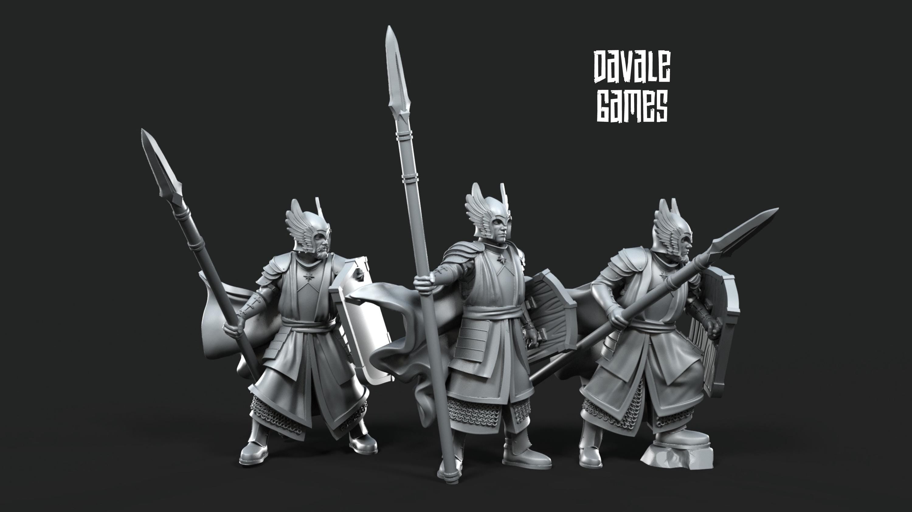 Guards of the Grey Tree 28mm miniatures dnd minis fantasy miniatures dungeons and dragons miniatures painting wargaming miniatures tabletop