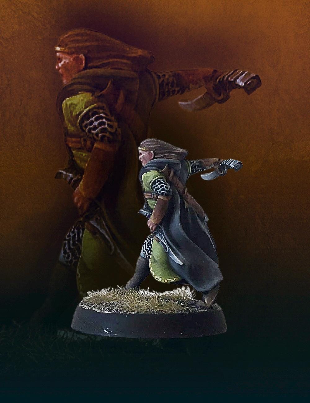 Elf Lord light armour 28mm miniatures dnd minis fantasy miniatures dungeons and dragons miniatures wargaming miniatures tabletop wargames