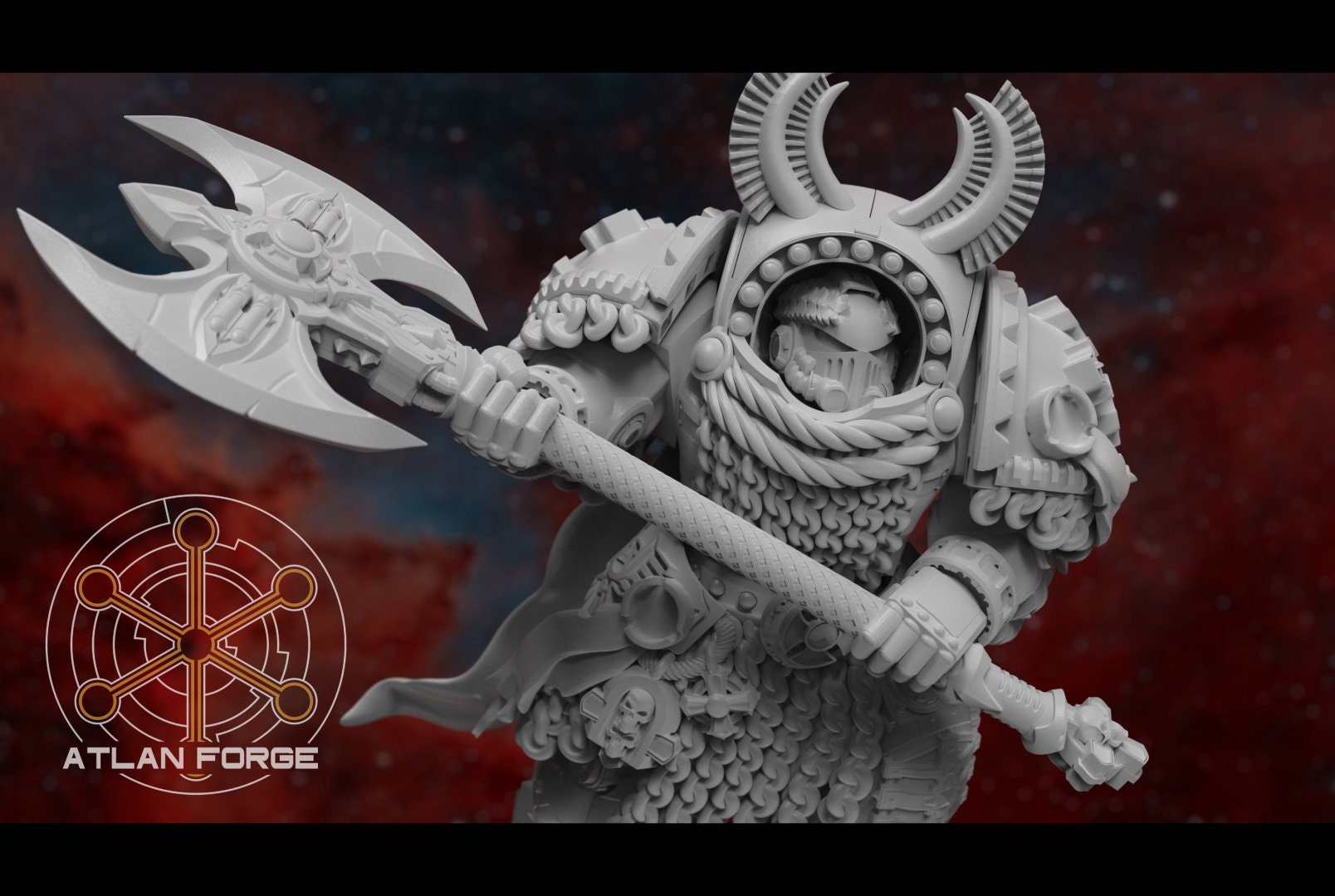 Templar Crusader captain 32mm wargame fantasy miniature dnd wargaming miniature dungeons and dragons painting gift RPG tabletop minis