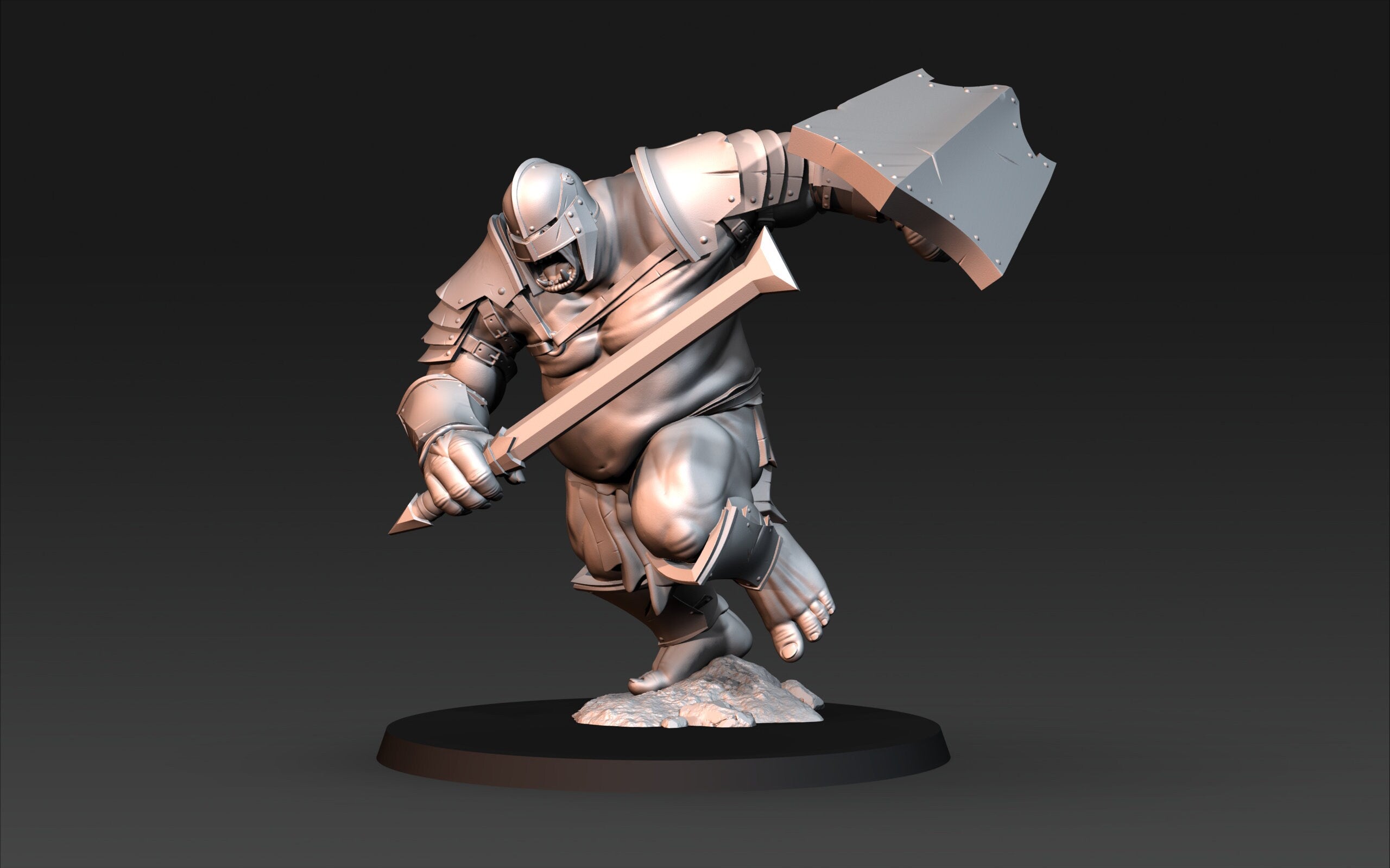 Blood handed troll 28mm miniatures dnd gift fantasy miniatures dungeons and dragons minis wargaming miniatures tabletop wargames miniature