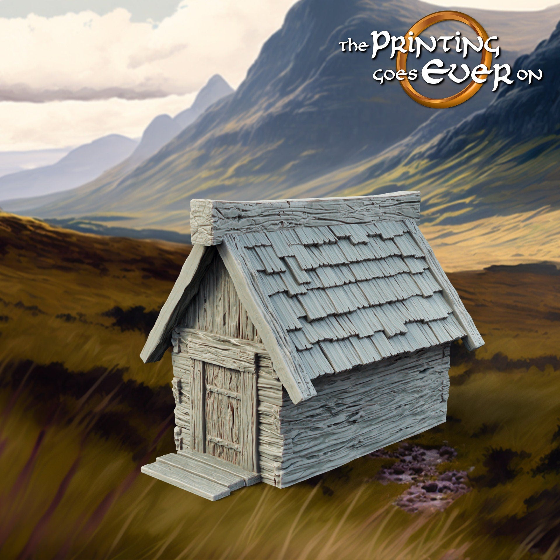 Farmstead Terrain Hen House 28mm Scatter Terrain tabletop fantasy wargaming terrain for dnd dungeons and dragons pathfinder miniature gift
