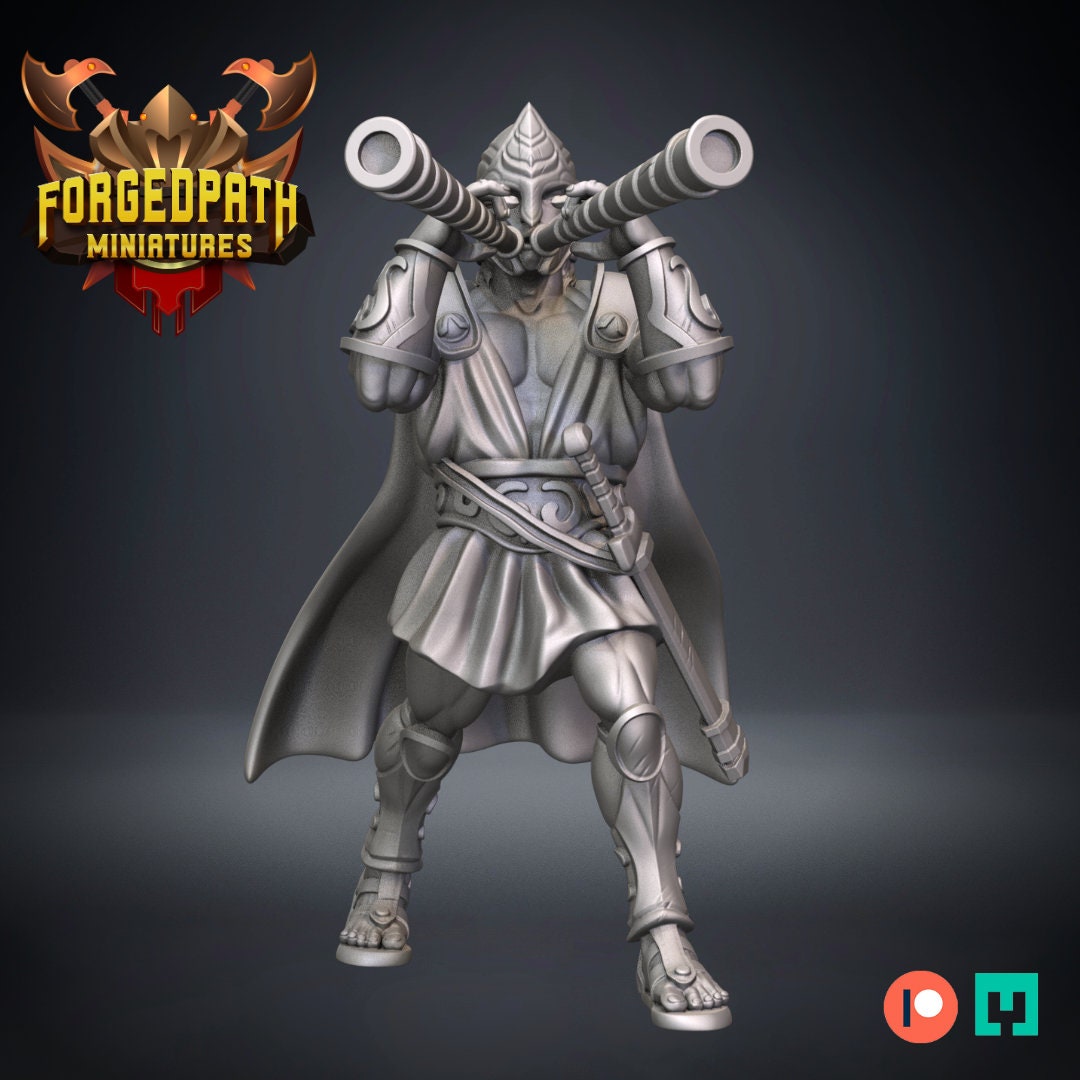 Greek Spartans - Greek Spartan command squad dnd fantasy tabletop wargames 32mm