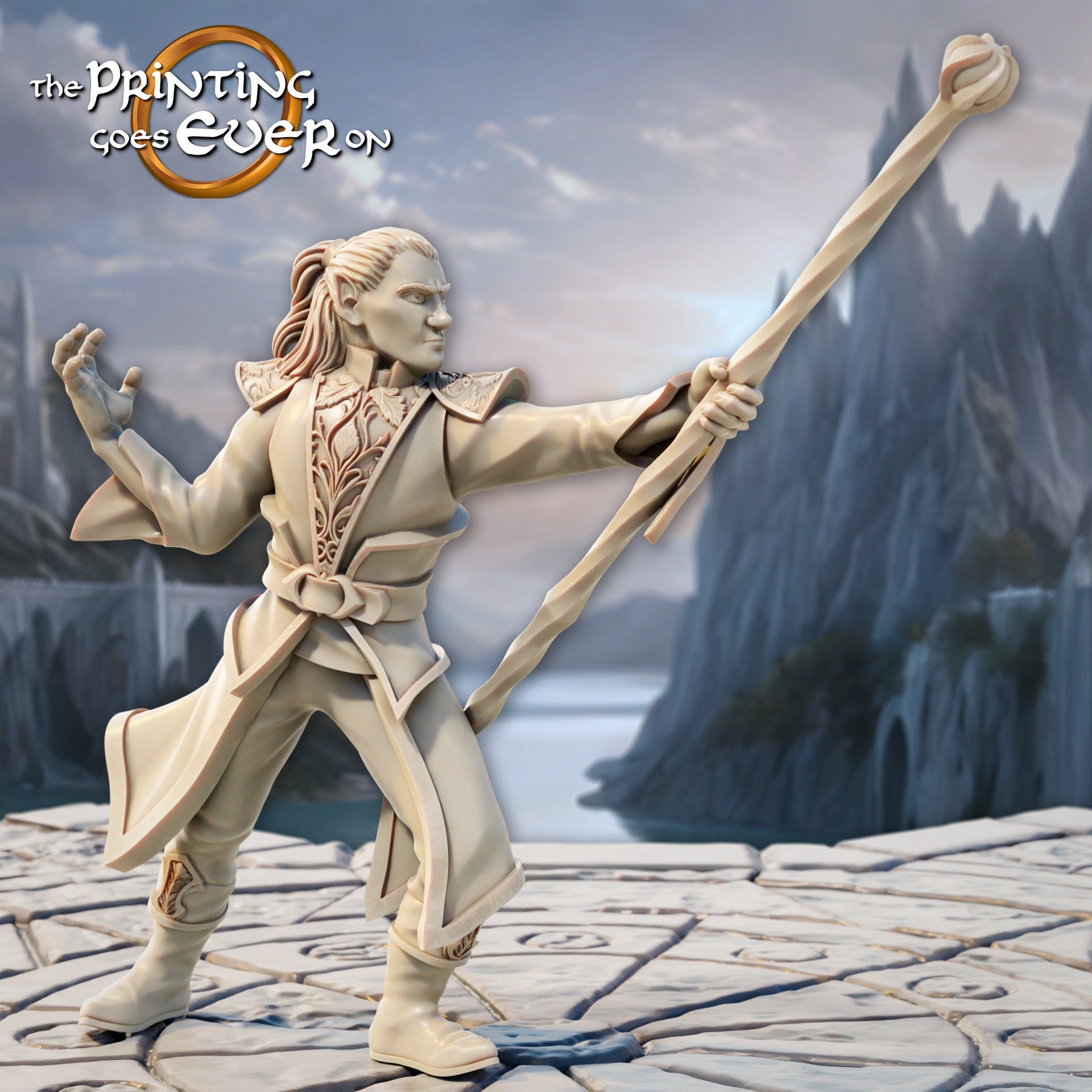 Silver Shore eleven Stormcaller mage 28mm miniatures dnd fantasy miniatures dungeons and dragons miniatures painting wargaming tabletop