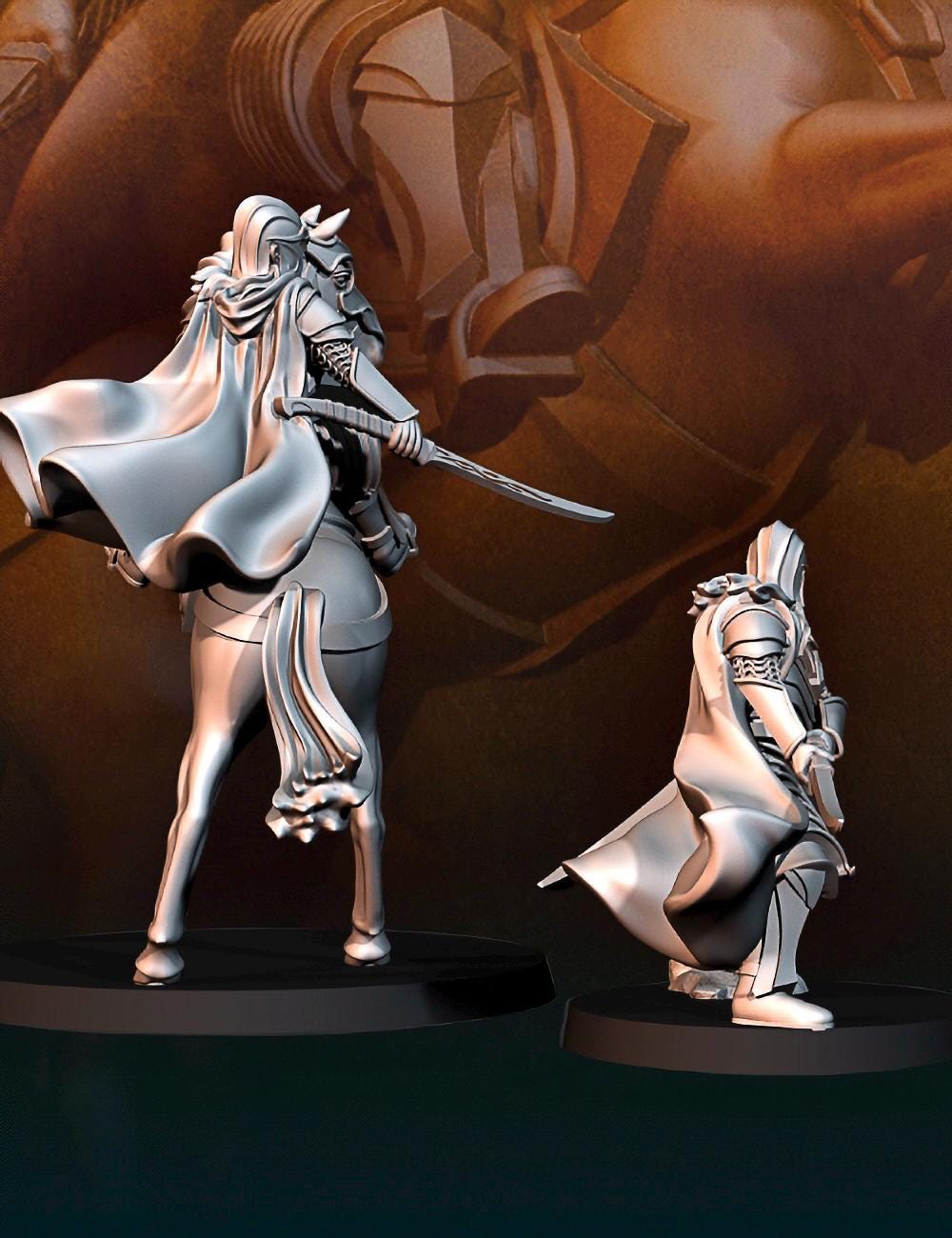 Elf captain 28mm miniatures dnd minis fantasy miniatures dungeons and dragons miniatures for painting wargaming miniatures tabletop wargames