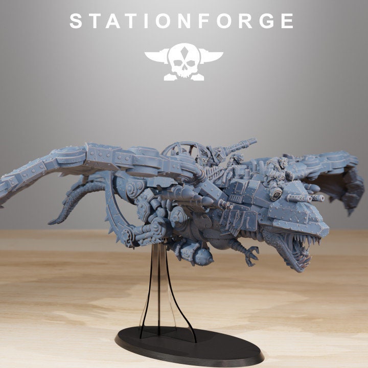 Orkaz Dragon Bomba 32mm sci-fi fantasy miniature for tabletop games grimdark RPGs dnd wargaming miniature dungeons and dragons