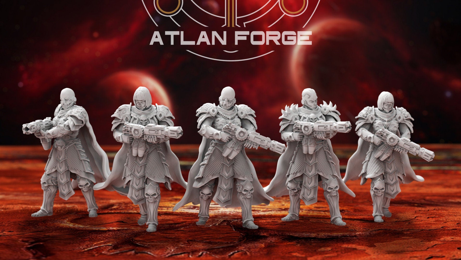 Hades Furies 32mm sci-fi fantasy miniature for tabletop games grimdark RPGs dnd wargaming miniature dungeons and dragons painting gift