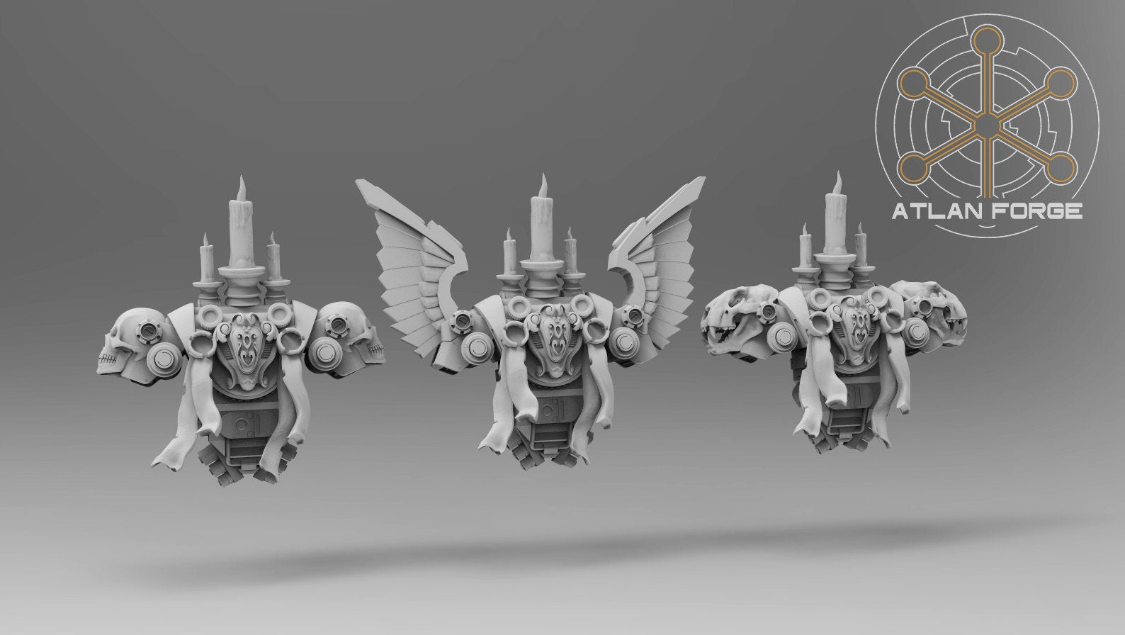 Angelic Soul Reaper 32mm sci-fi fantasy miniature for tabletop games grimdark RPGs dnd wargaming miniature dungeons and dragons gift
