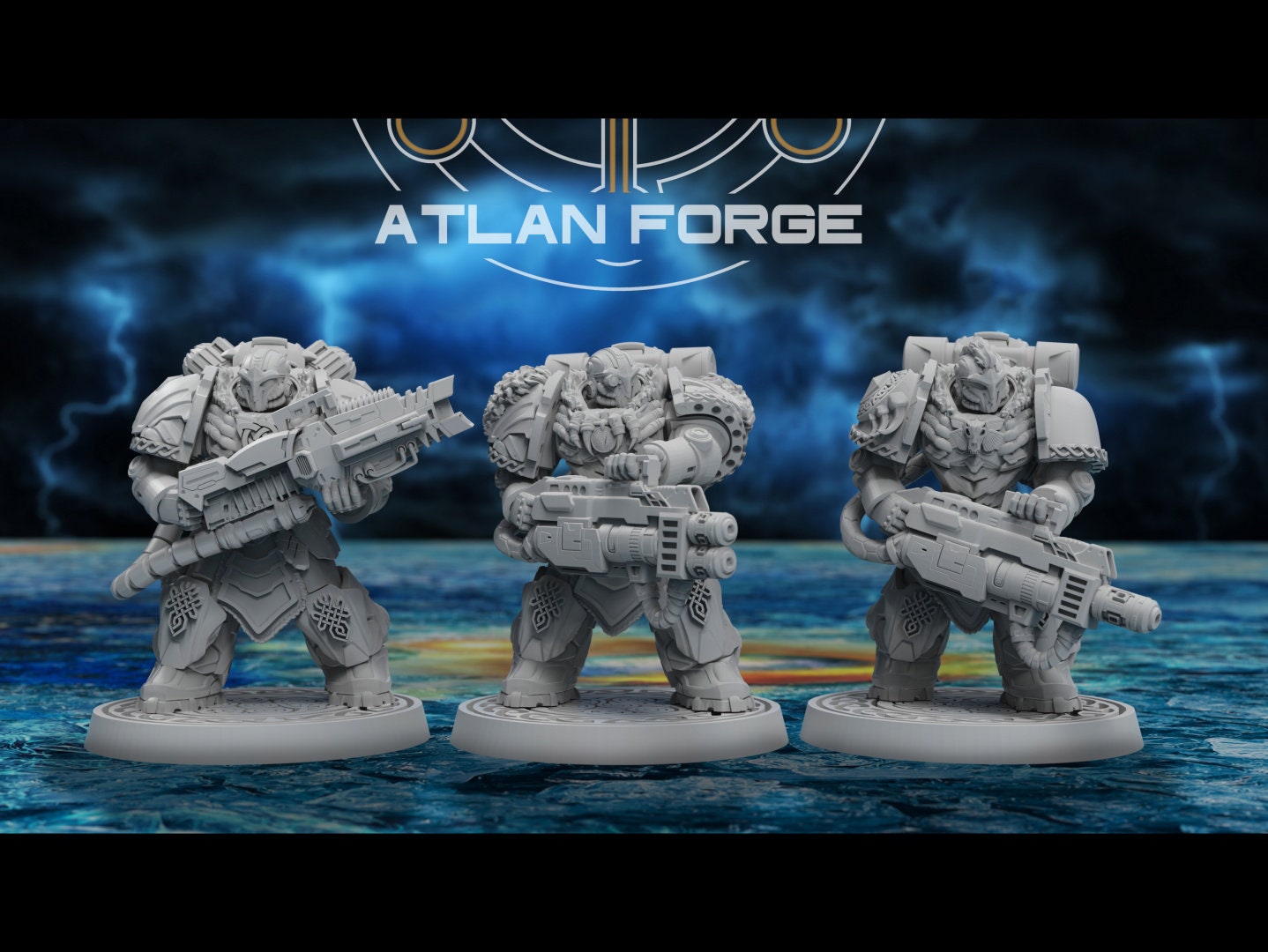 Asgardian Heavy Aegis 32mm miniatures grimdark fantasy miniature dnd wargaming miniature dungeons and dragons gift RPG tabletop minis