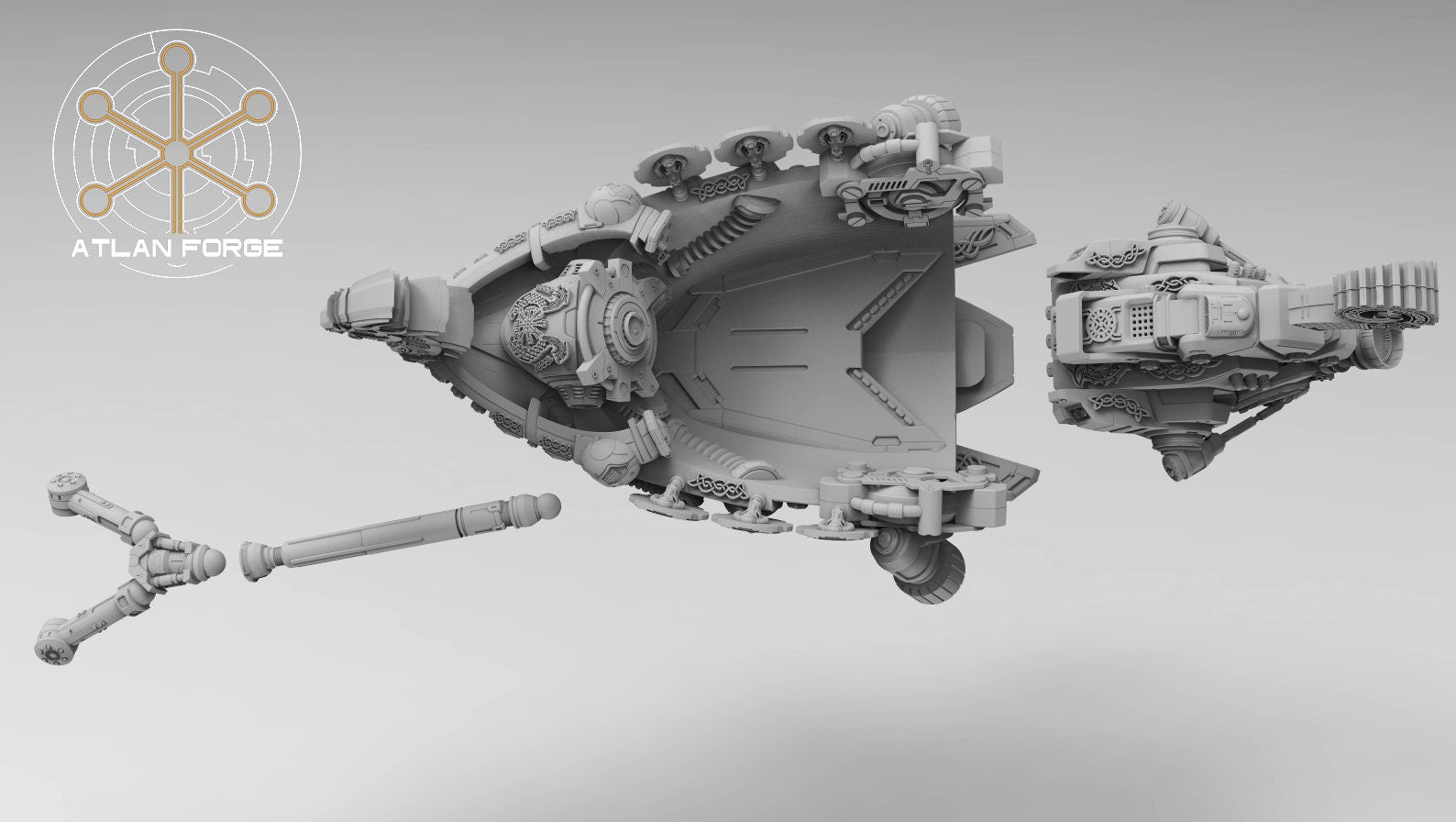 Endre Isklaw on the Bear Chariot 32mm miniature grimdark fantasy dnd wargaming miniatures dungeons and dragons painting gift RPG tabletop