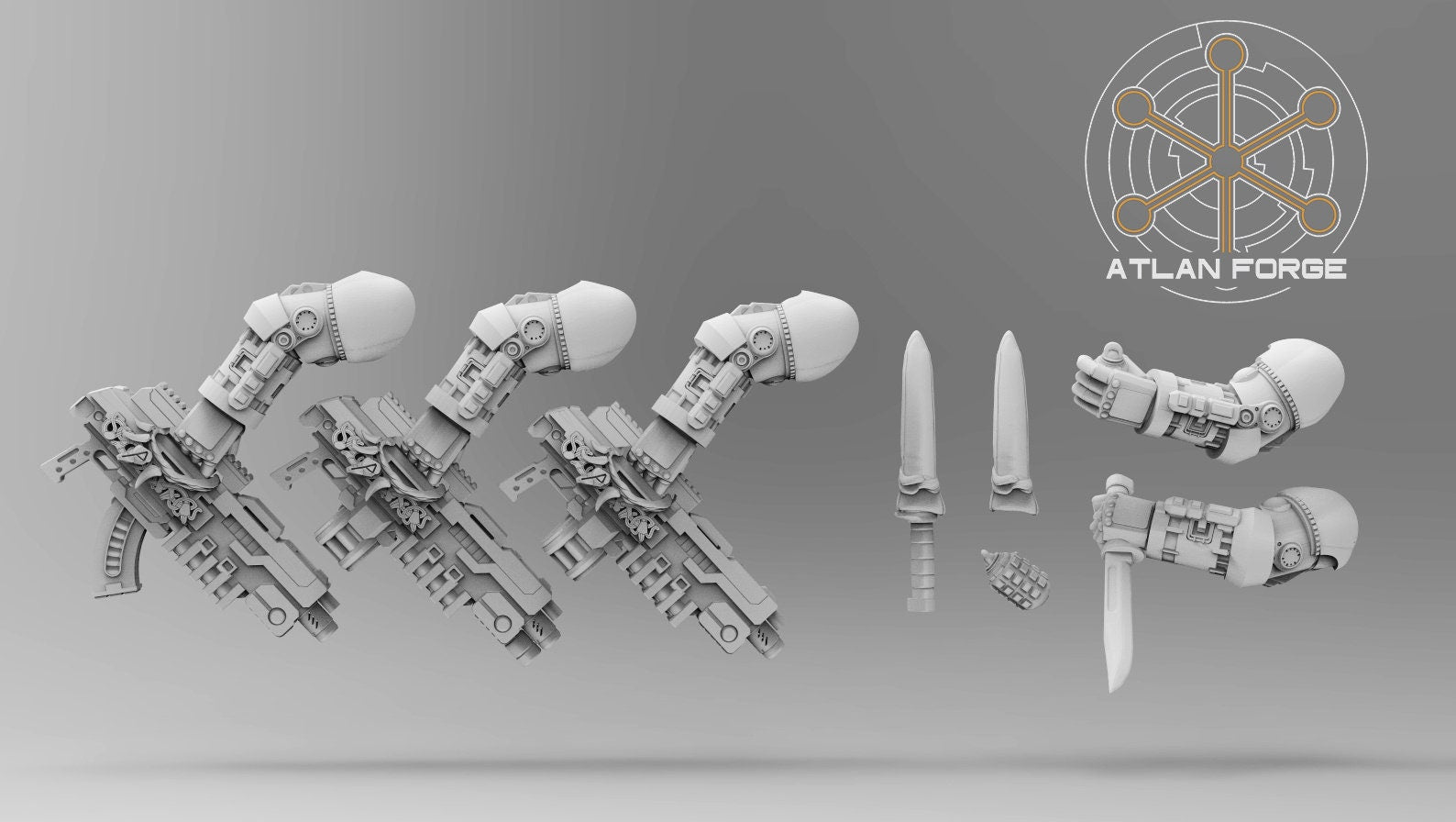 Asgardian Rangers 32mm sci-fi fantasy miniature for tabletop games grimdark RPGs dnd wargaming miniature dungeons and dragons painting gift