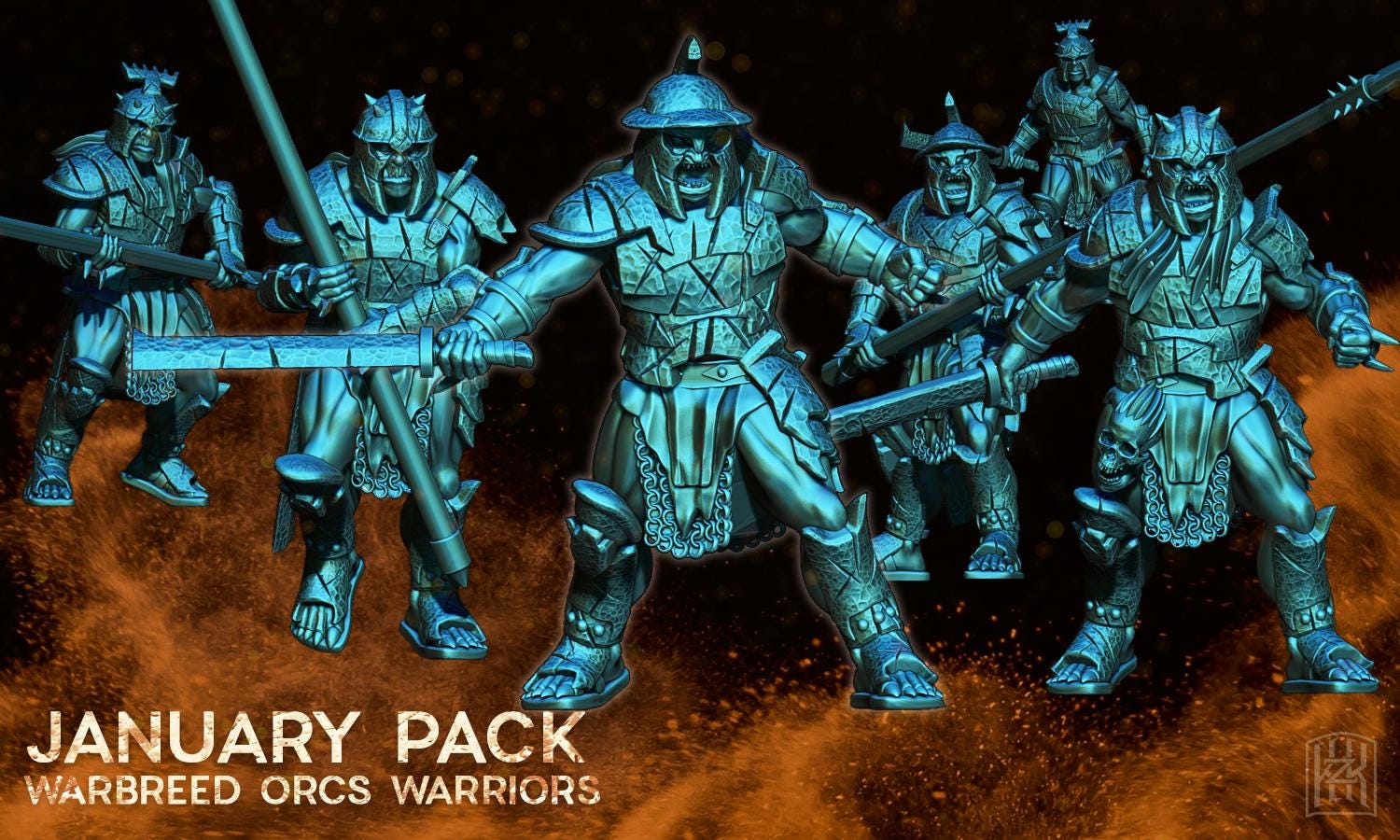 orcs warriors28mm miniatures dnd gift fantasy miniatures dungeons and dragons minis wargaming miniatures tabletop wargames