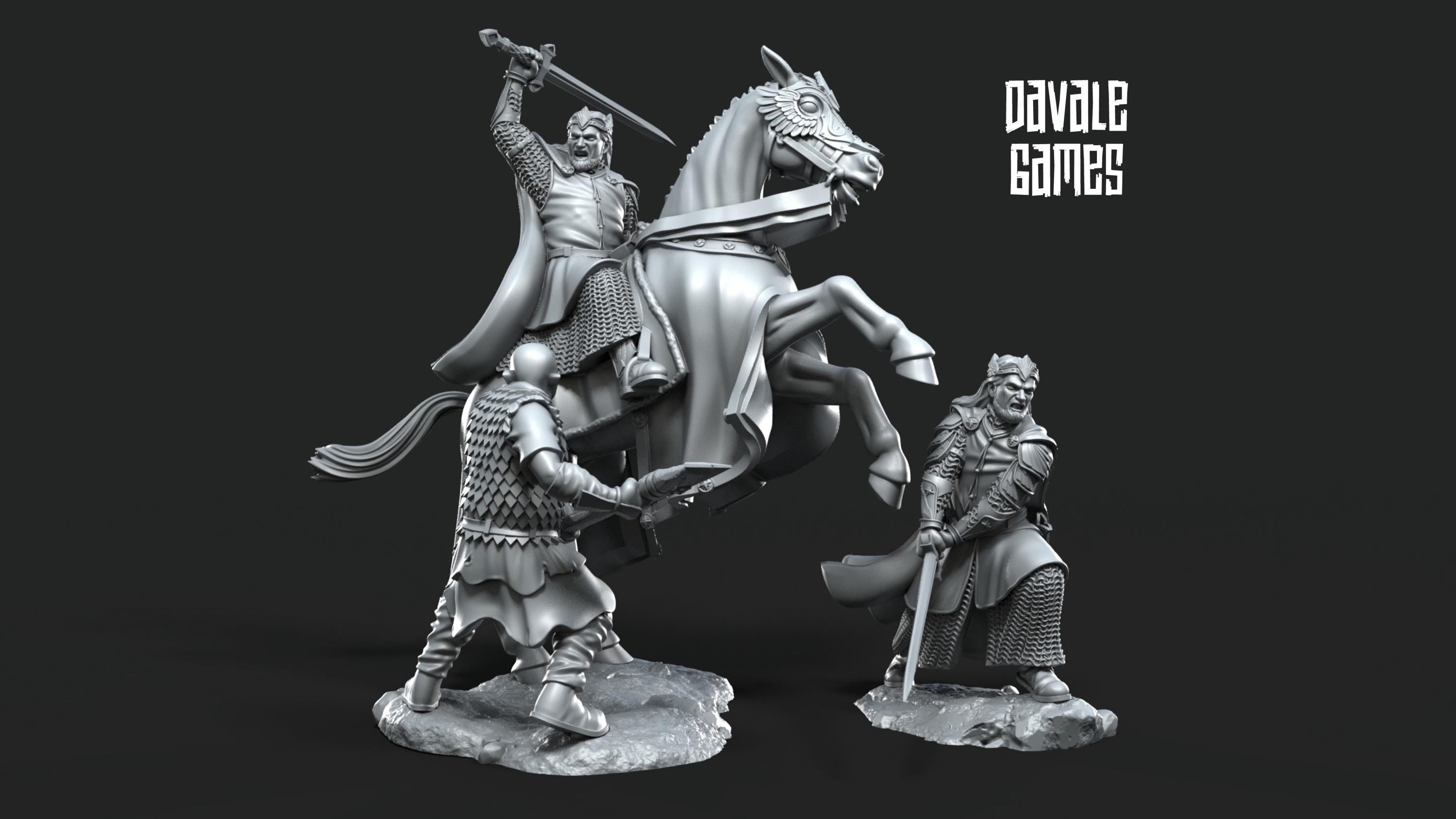 High King of Grey Castle 28mm miniatures dnd minis fantasy miniatures dungeons and dragons painting wargaming miniatures tabletop