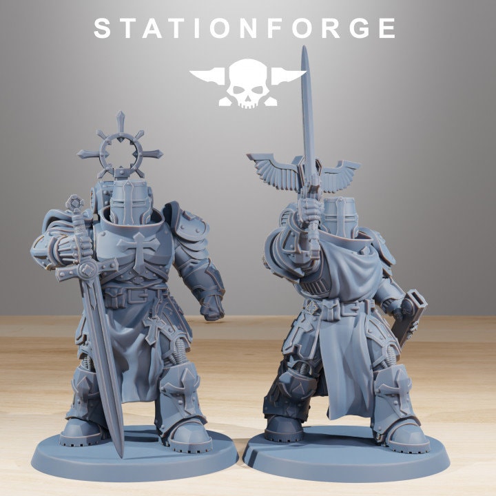 Socratis Zealots 32mm sci-fi fantasy miniature for tabletop games grimdark RPGs dnd wargaming miniature dungeons and dragons