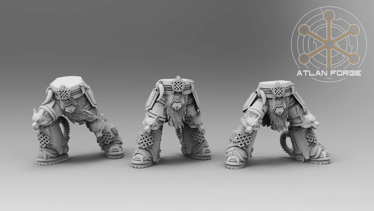 Asgardian Veterans 32mm miniatures grimdark fantasy miniature dnd wargaming miniature dungeons and dragons gift RPG tabletop minis
