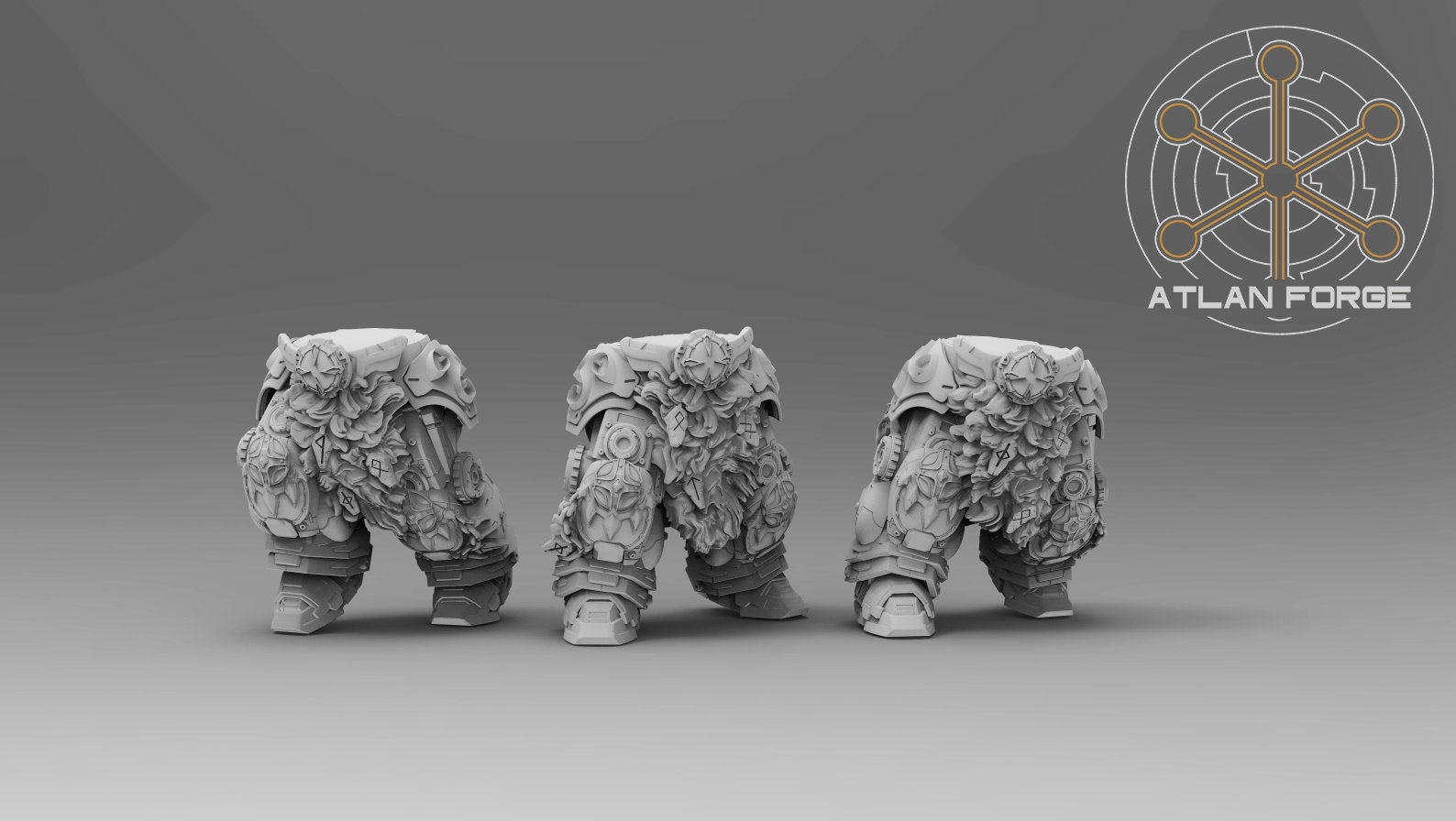 Asgardian Assault Einherjar 32mm sci-fi fantasy miniature for tabletop games grimdark RPGs dnd wargaming miniature dungeons and dragons