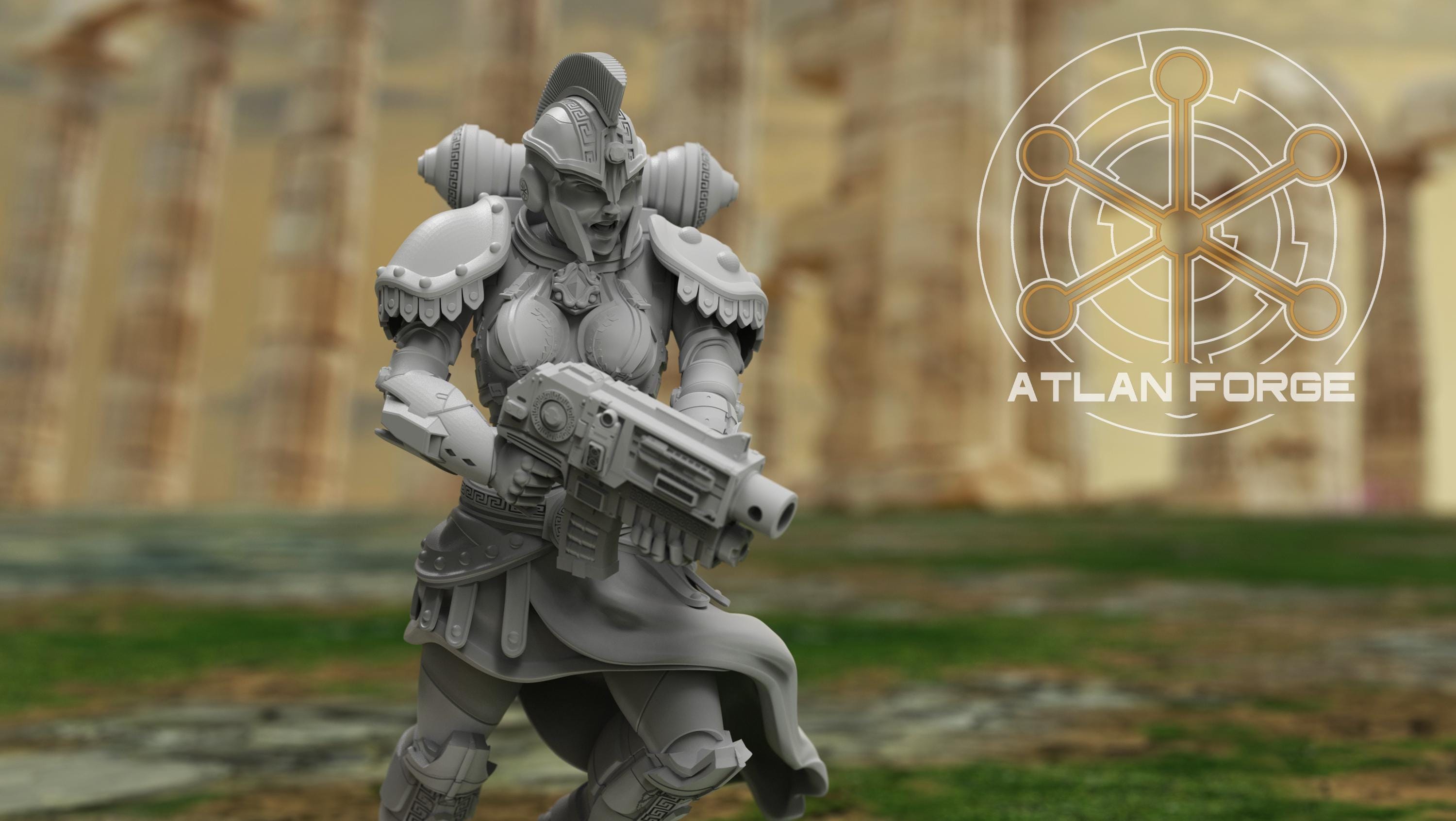 Minoan Pandorai 32mm wargame fantasy miniature dnd wargaming miniature dungeons and dragons painting gift RPG tabletop minis