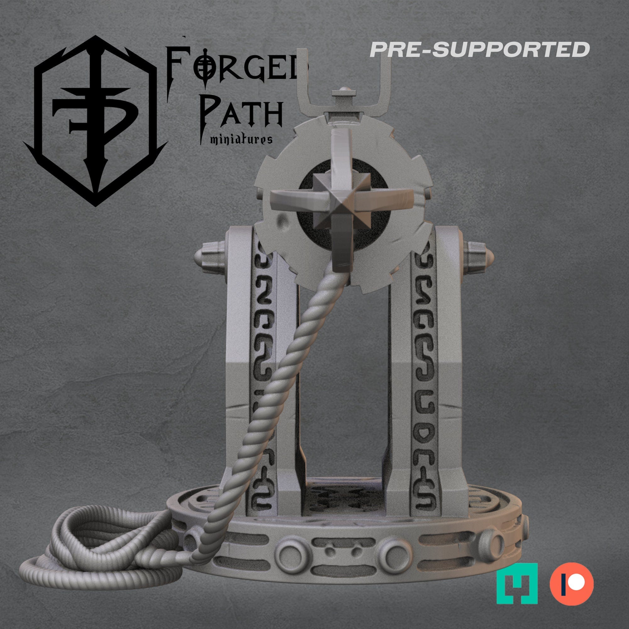 Iron tusk Harpooner Squadron Dwarves Fantasy Wargaming Miniatures 32mm scale