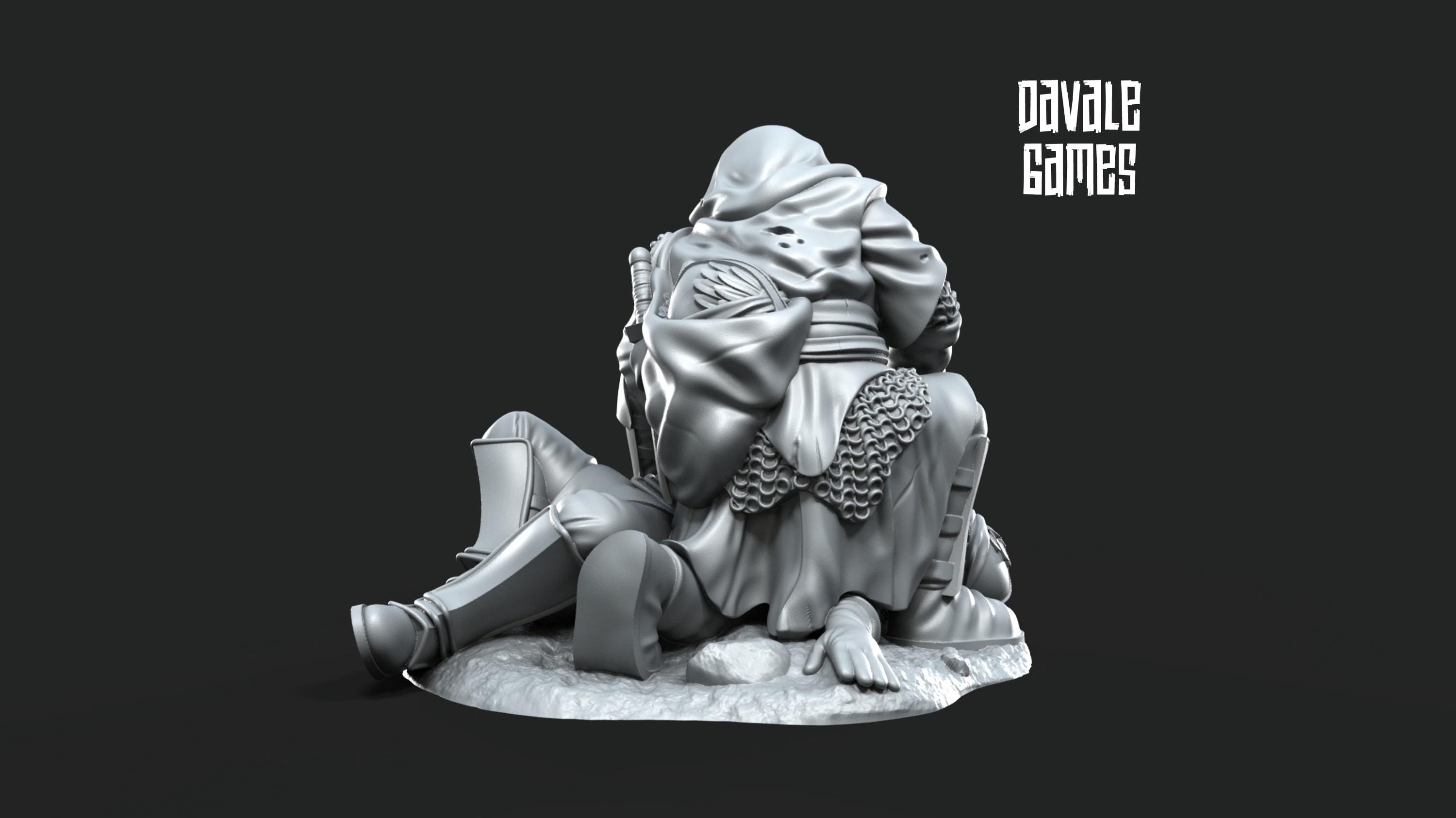 Orc Thief  28mm miniatures dnd fantasy miniatures dungeons and dragons wargaming miniatures tabletop wargames