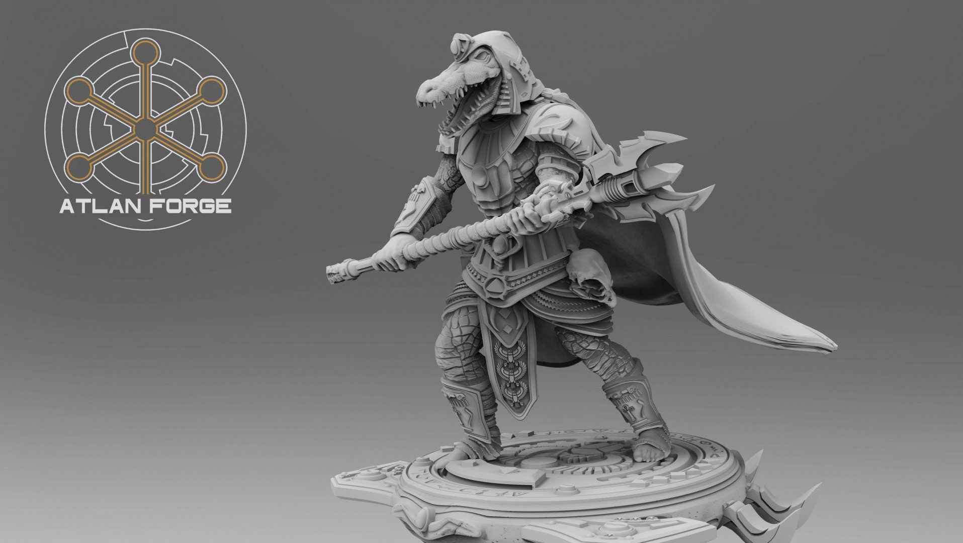 Aegyptus Reptilian Sorcerers 32mm miniatures grimdark fantasy miniature dnd wargaming miniature dungeons and dragons gift RPG tabletop minis