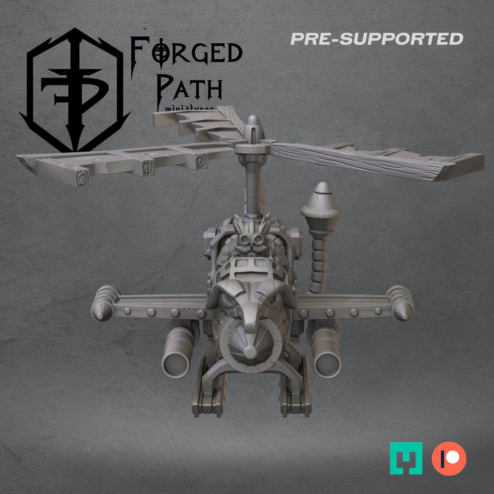 Gyrocopters - Skyhammer Squadron Dwarves Fantasy Wargaming Miniatures 32mm scale