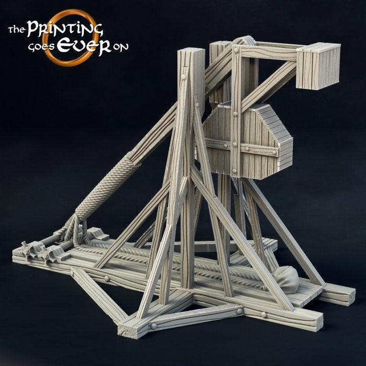 Gonthan Trebuchet 28mm dnd miniature dungeon and dragons fantasy wargaming miniature  tabletop wargame  fantasy miniature for painting