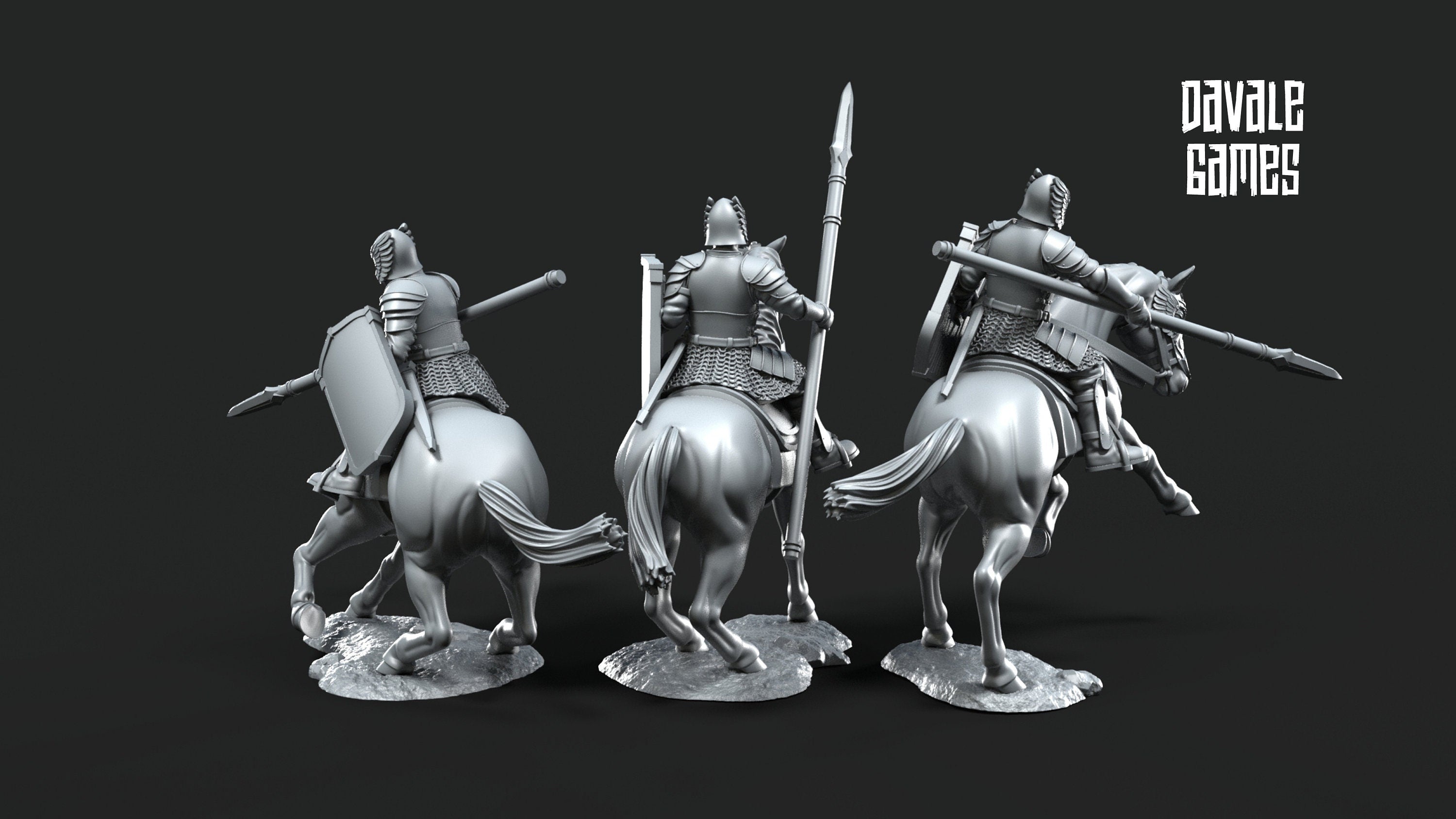 Grey Castle Knights 28mm dnd miniature dungeon and dragons fantasy wargaming miniature tabletop wargame fantasy miniature for painting gift