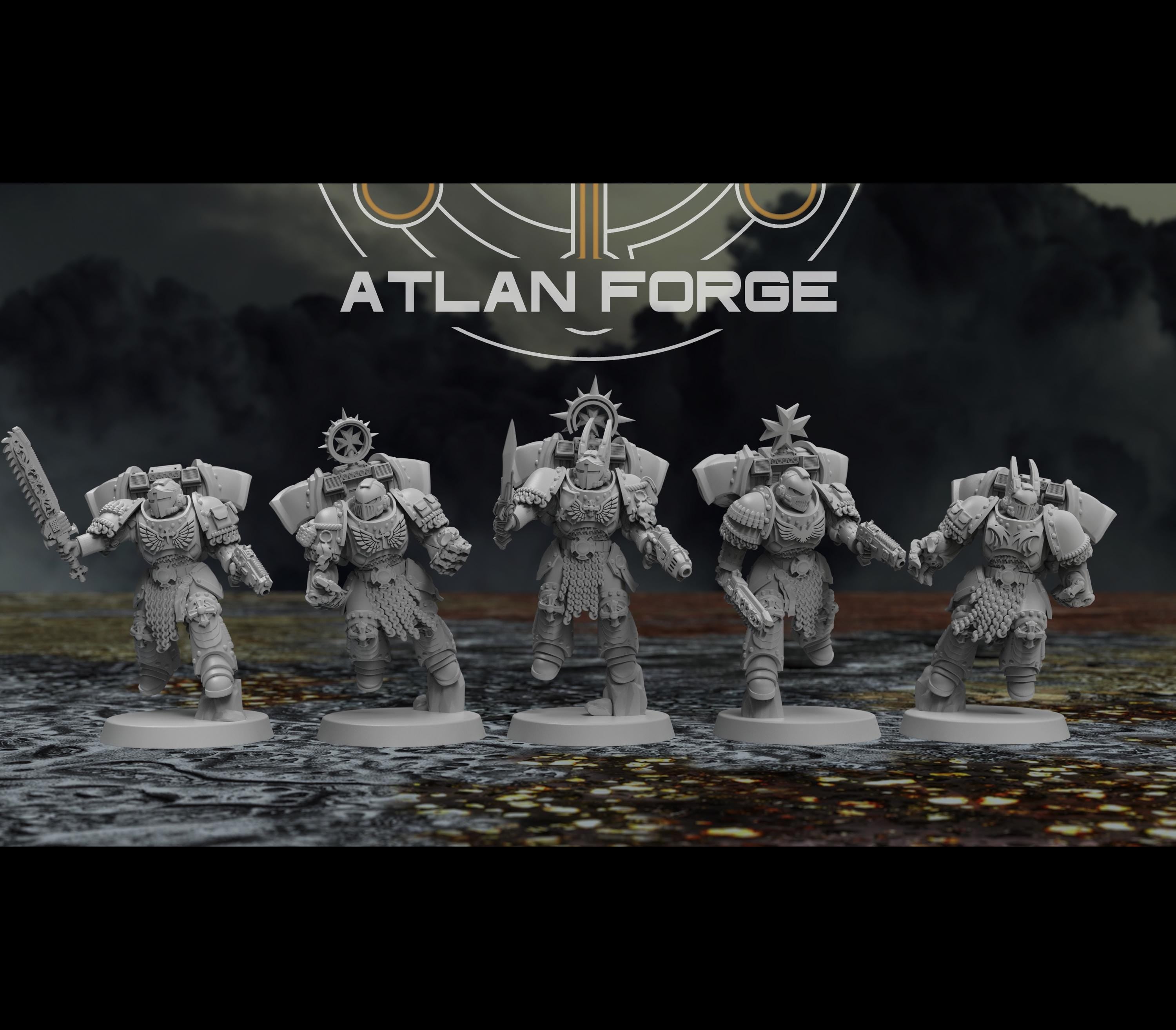 Templar Warhawks 32mm sci-fi fantasy miniature tabletop games grimdark RPGs dnd wargaming miniature dungeons and dragons painting