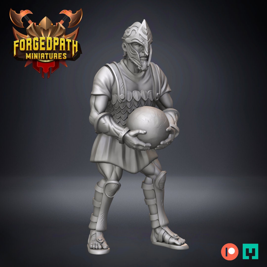 Greek Spartans - Greek Artillery and crew dnd fantasy tabletop wargames 32mm