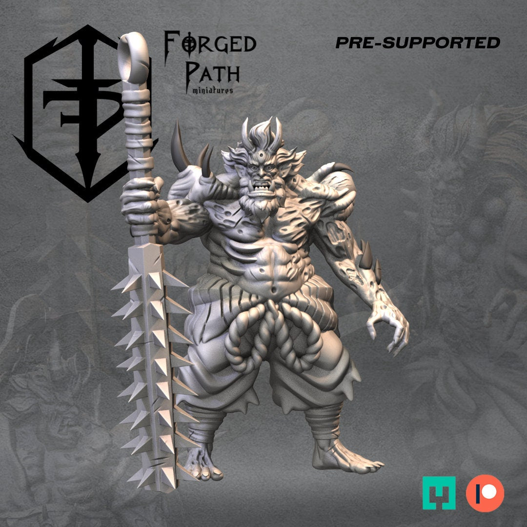 Blades of the cursed Demon warriors Fantasy Wargaming Miniatures 32mm