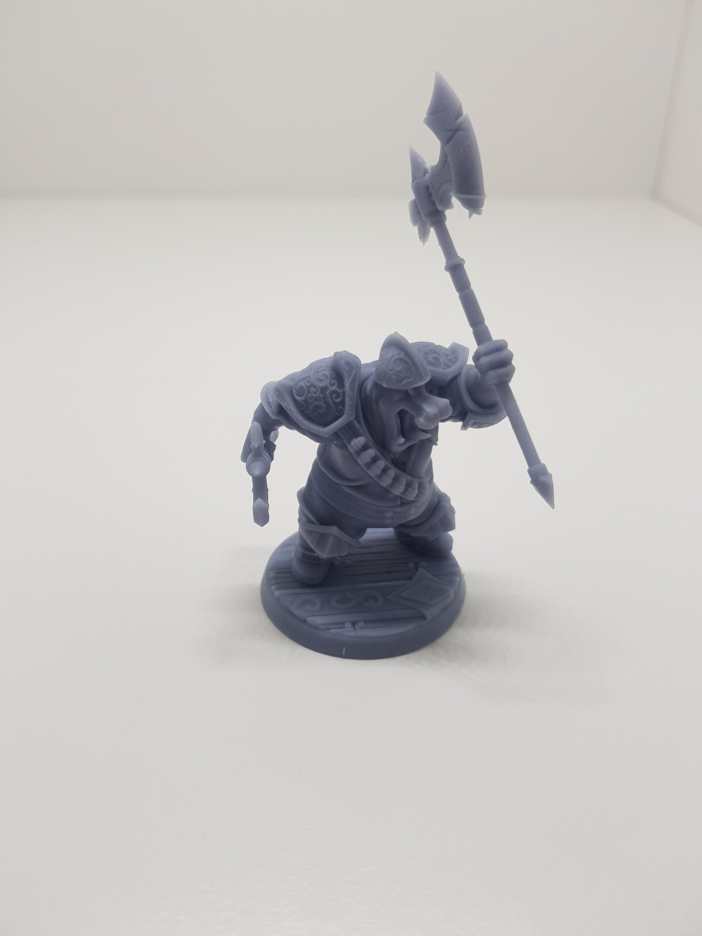 Hippo Boarding Infantry Tabletop RPG Wargames Fantasy D&D 32mm scale Miniature