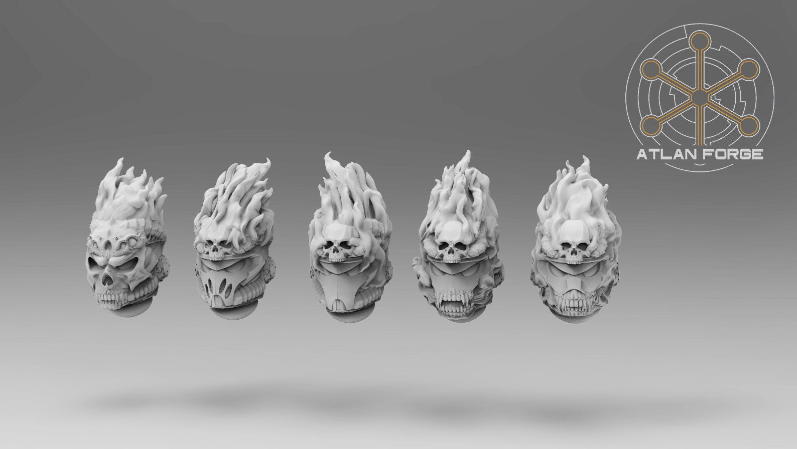 Hades burning legion 32mm sci-fi fantasy miniature for tabletop games grimdark RPGs dnd wargaming miniature dungeons and dragons painting