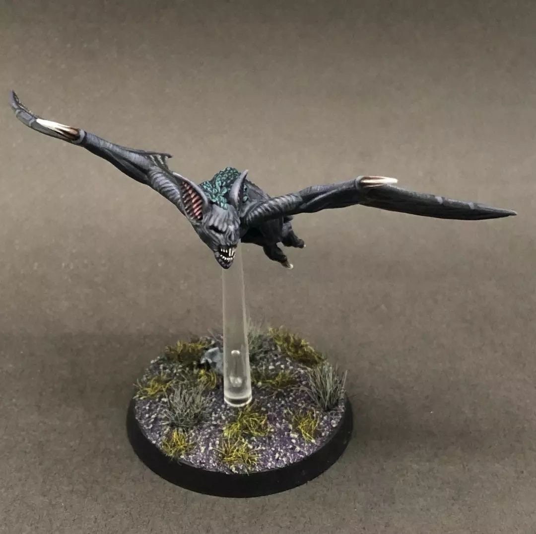 Terror realm gaint bats 28mm miniature dungeon and dragons fantasy wargaming miniature tabletop fantasy wargame miniature painting gift dnd