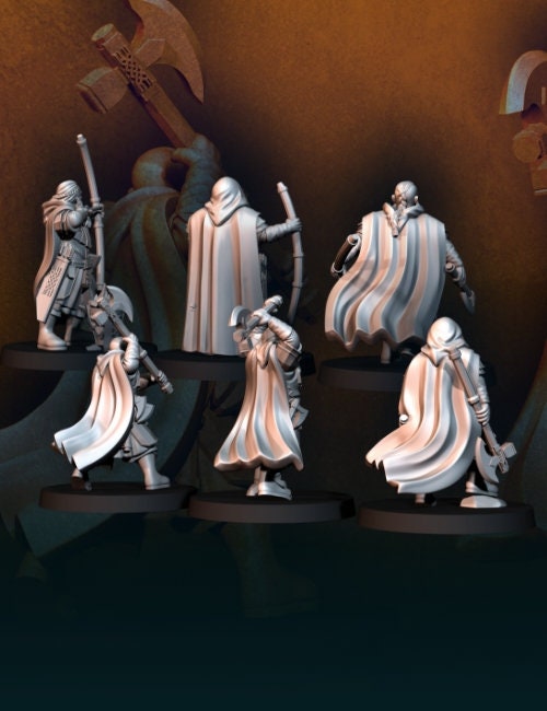 Kalak dwarf ranger explorers 28mm miniatures fantasy dungeons and dragons miniature wargaming miniatures tabletop dnd dwarf army miniatures