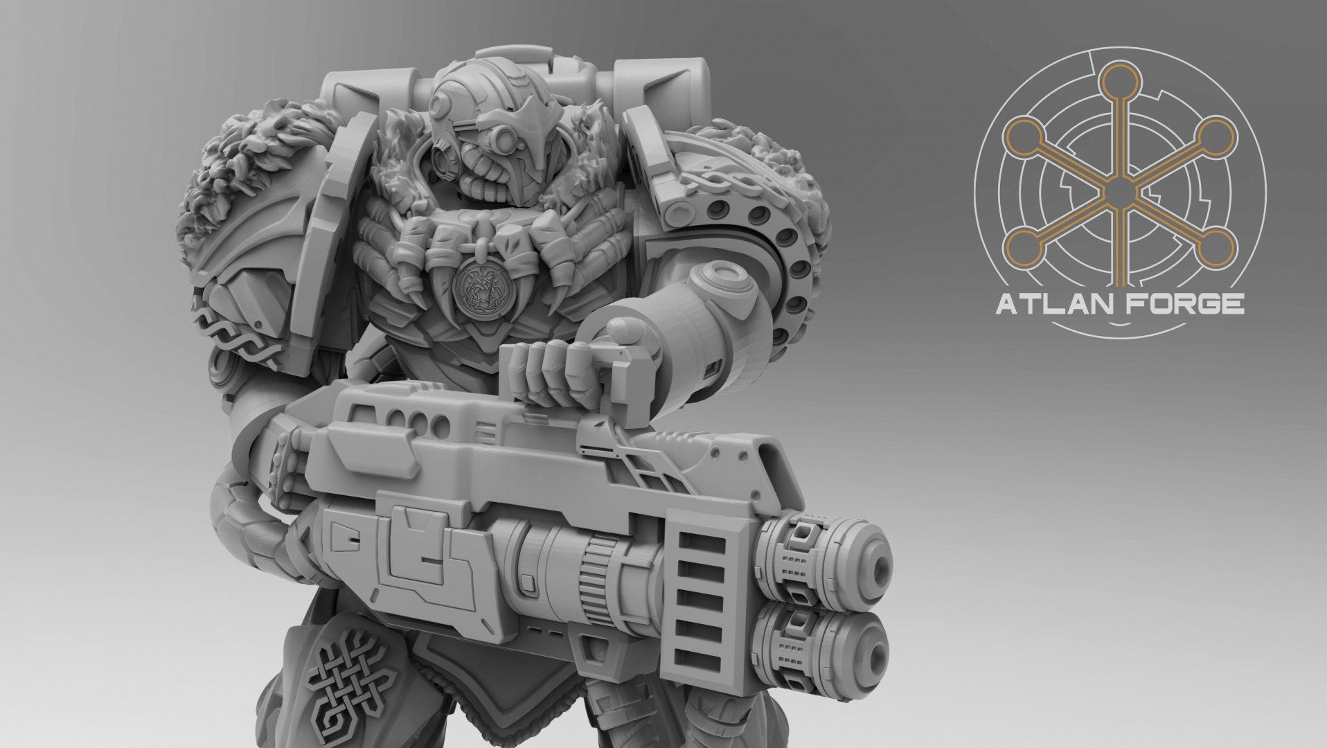 Asgardian Heavy Aegis 32mm miniatures grimdark fantasy miniature dnd wargaming miniature dungeons and dragons gift RPG tabletop minis