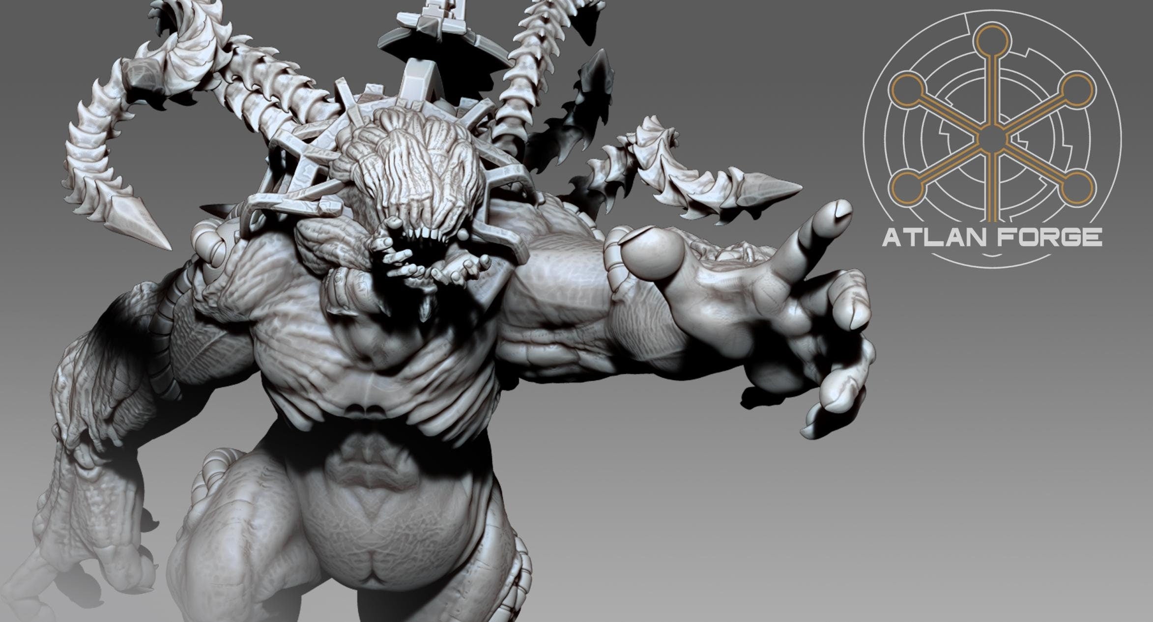 Chaotic Monstrosities 32mm miniatures grimdark fantasy miniature dnd wargaming miniature dungeons and dragons gift RPG tabletop minis