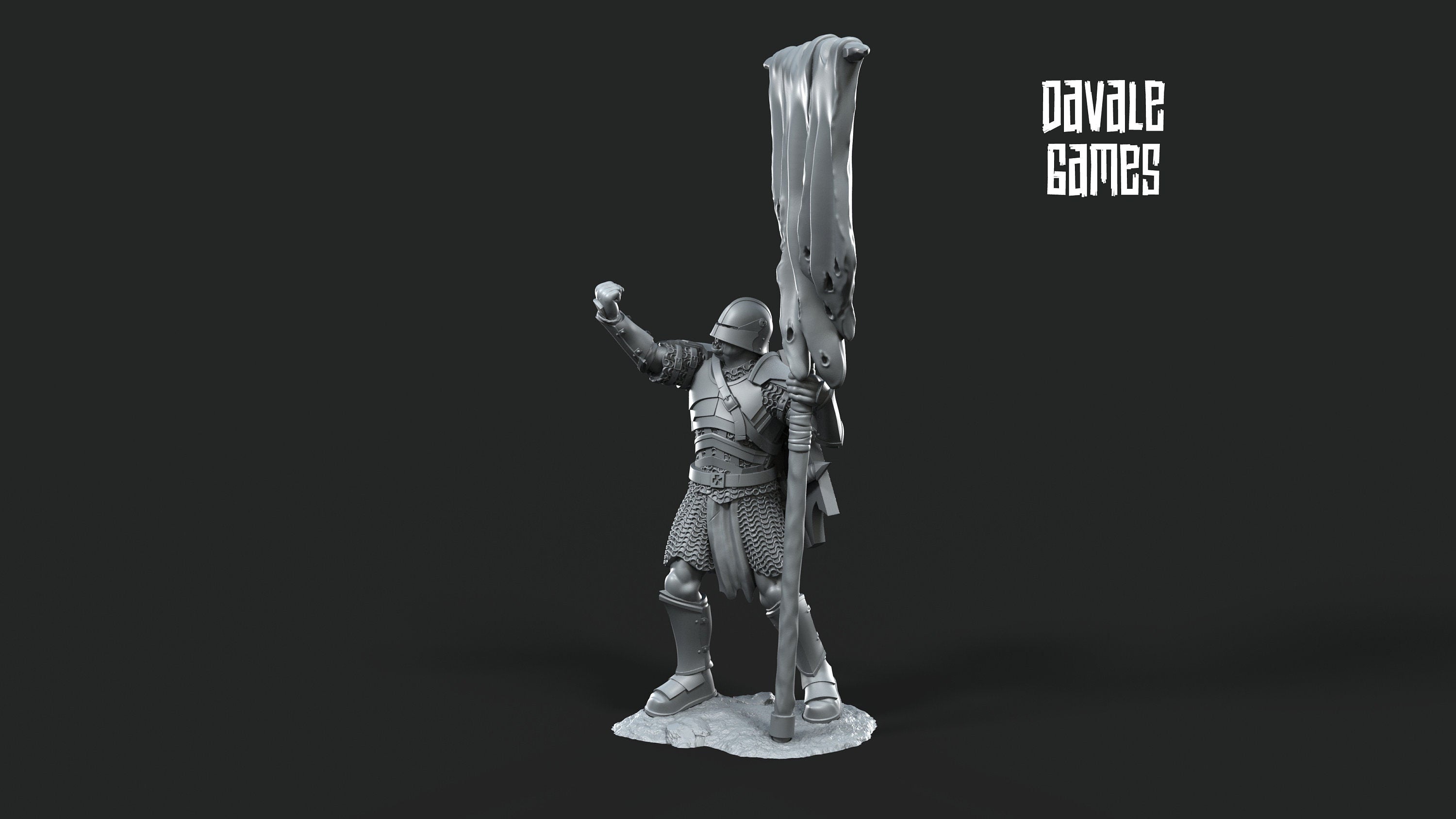 Blood handed Banner 28mm miniatures dnd gift fantasy miniatures dungeons and dragons wargaming miniatures tabletop wargames