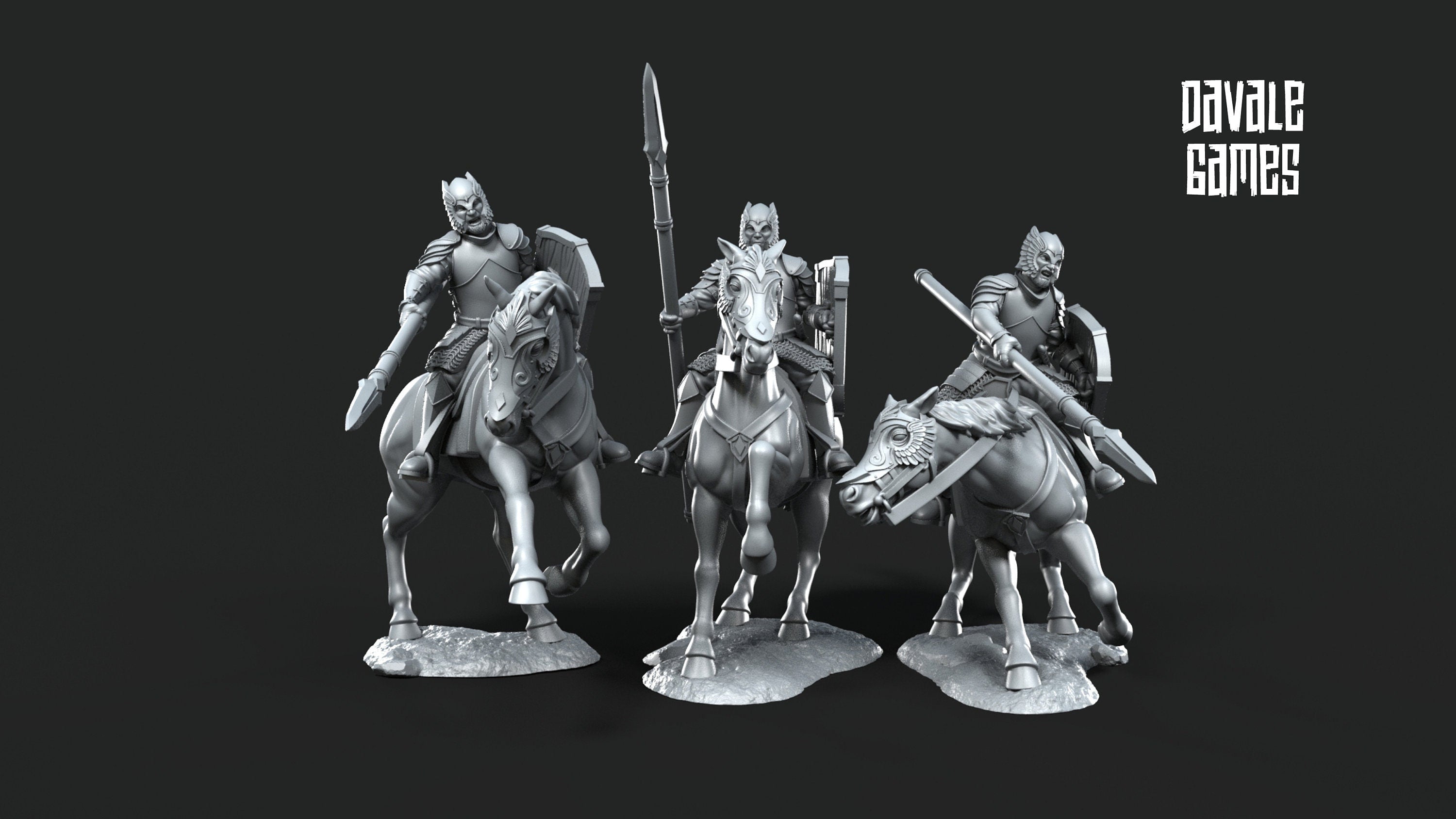 Grey Castle Knights 28mm dnd miniature dungeon and dragons fantasy wargaming miniature tabletop wargame fantasy miniature for painting gift